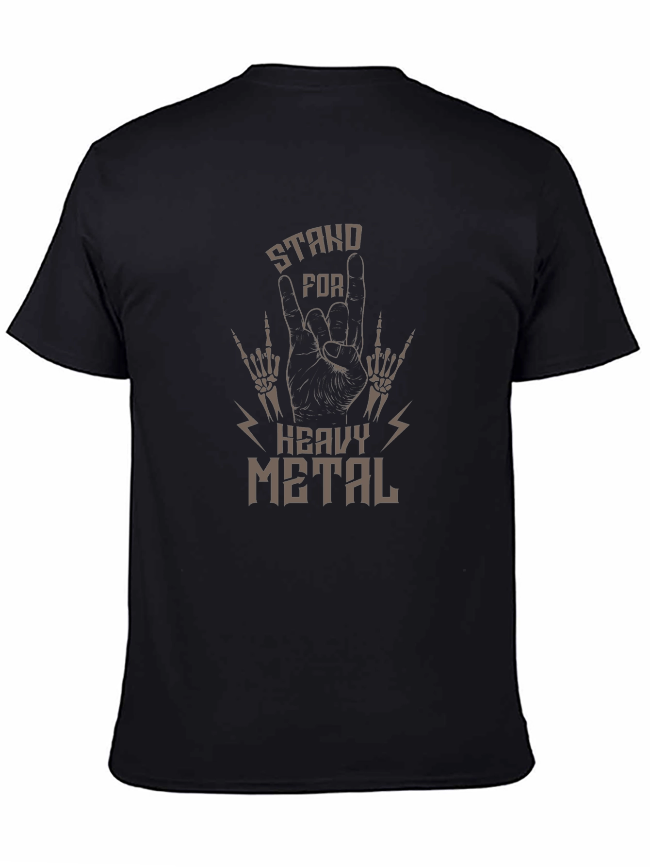 Stand For Heavy Metal Graphic T-Shirt