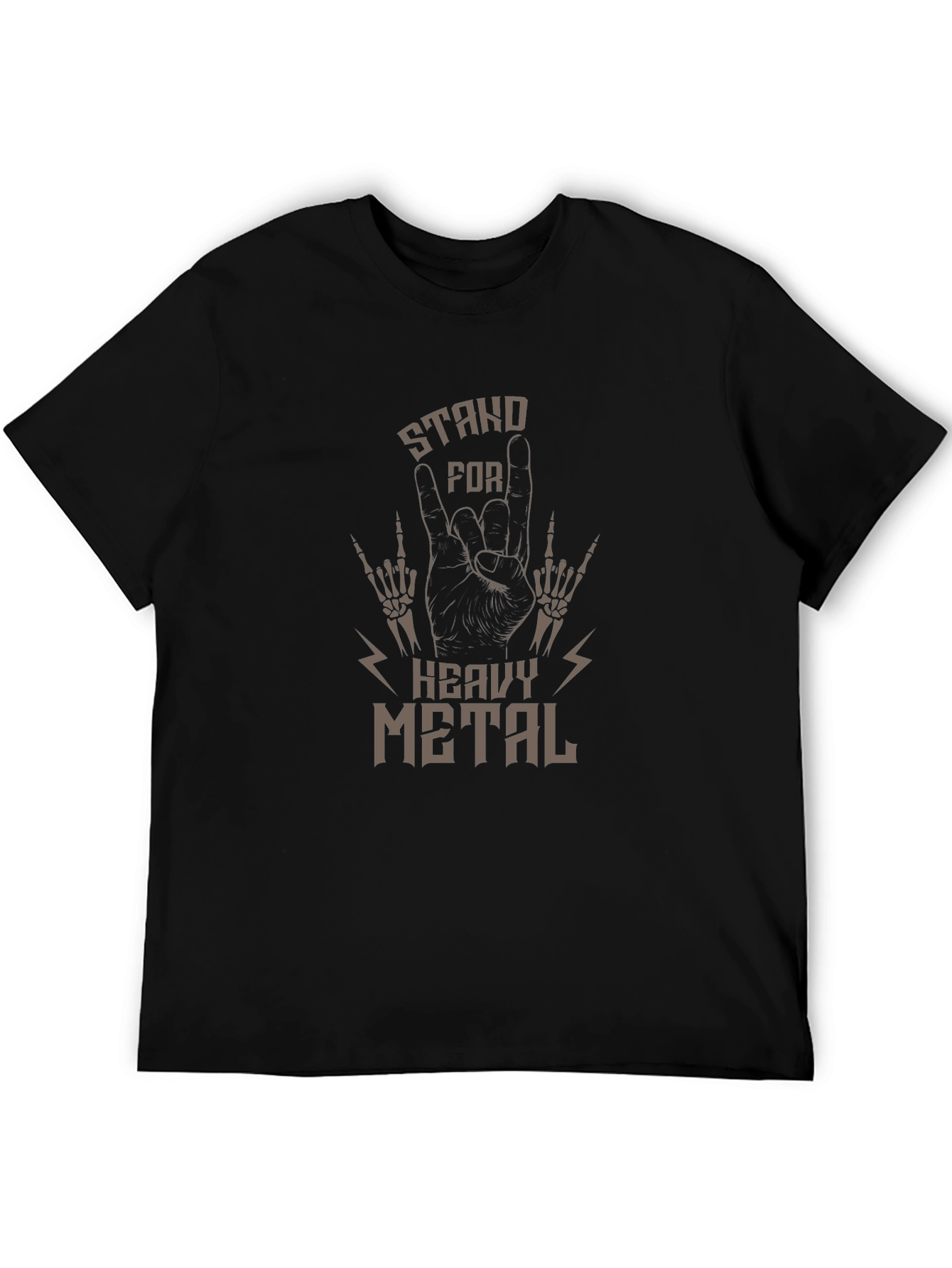 Stand For Heavy Metal Graphic T-Shirt