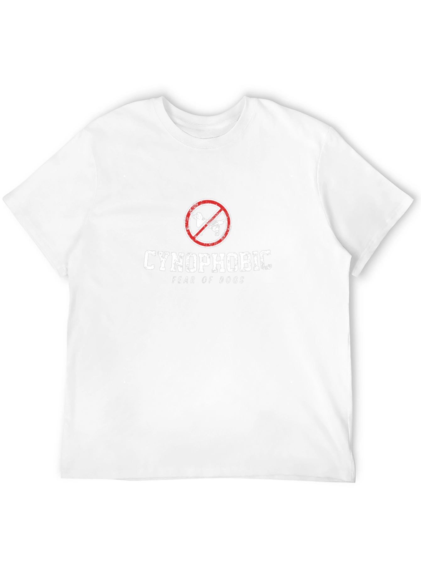Cynophobic Graphic Tee - Fear of Dogs T-Shirt