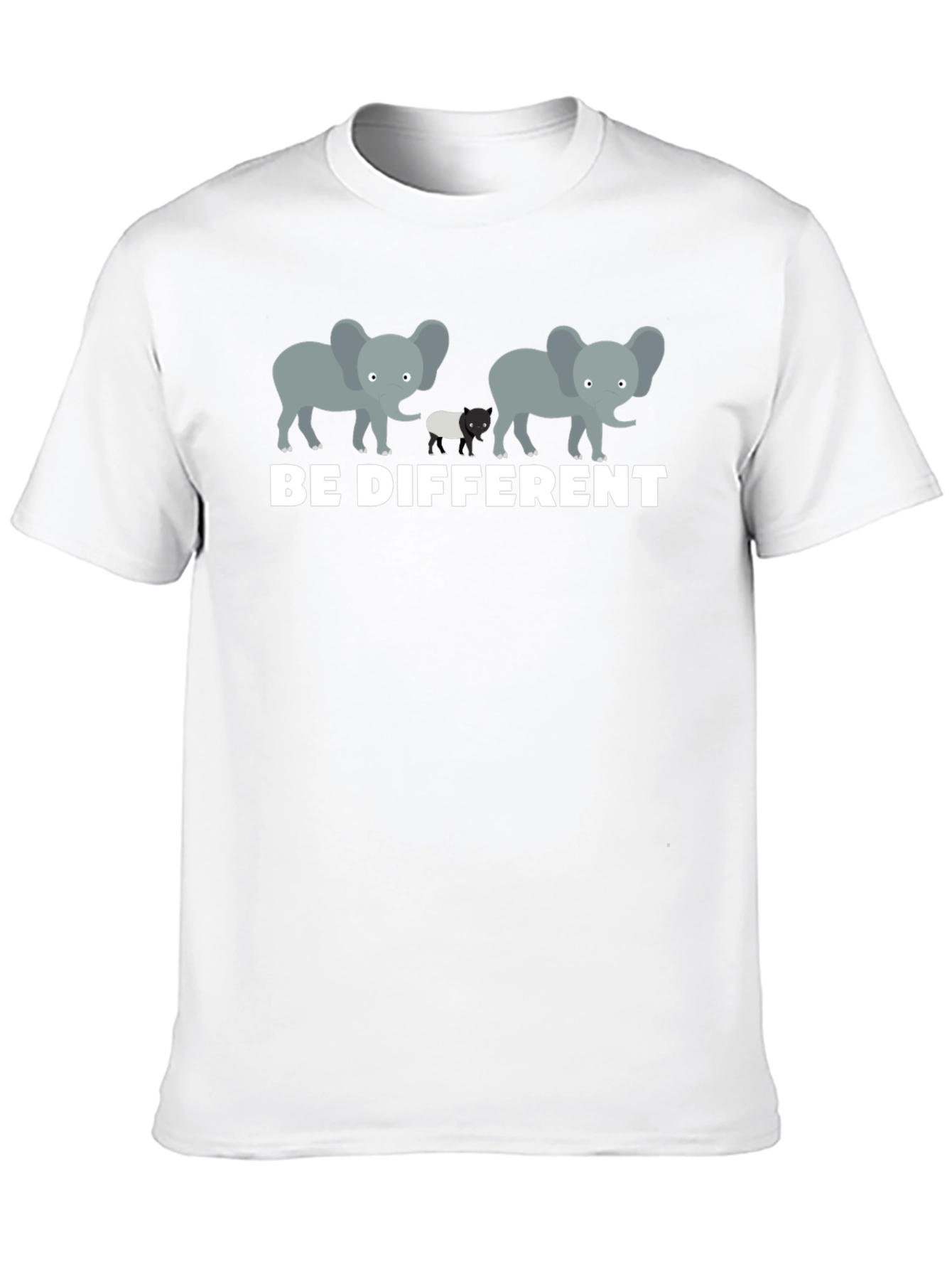 Be Different Graphic Tee - Stylish Unisex Cotton T-Shirt
