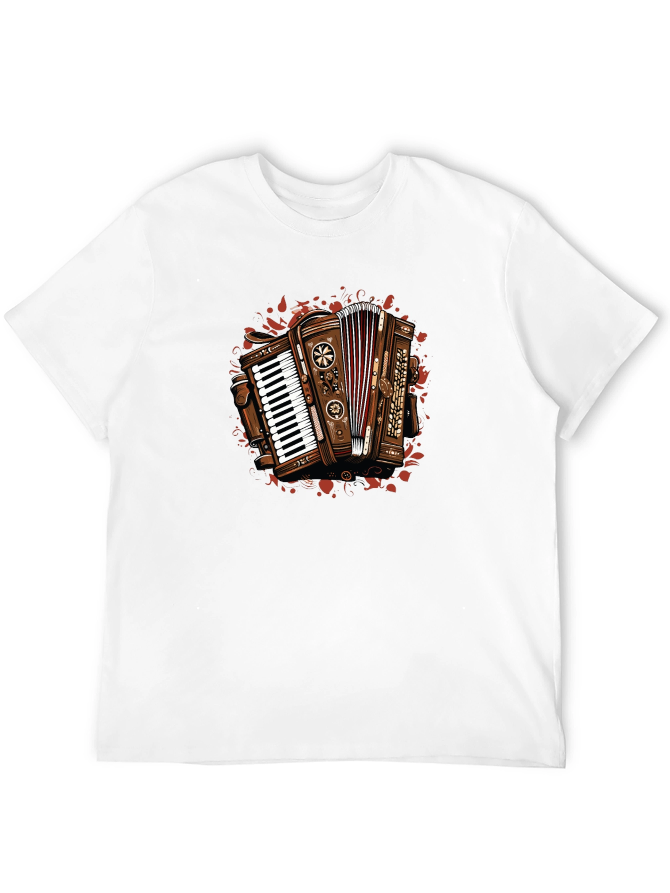 Retro Accordion Graphic Tee