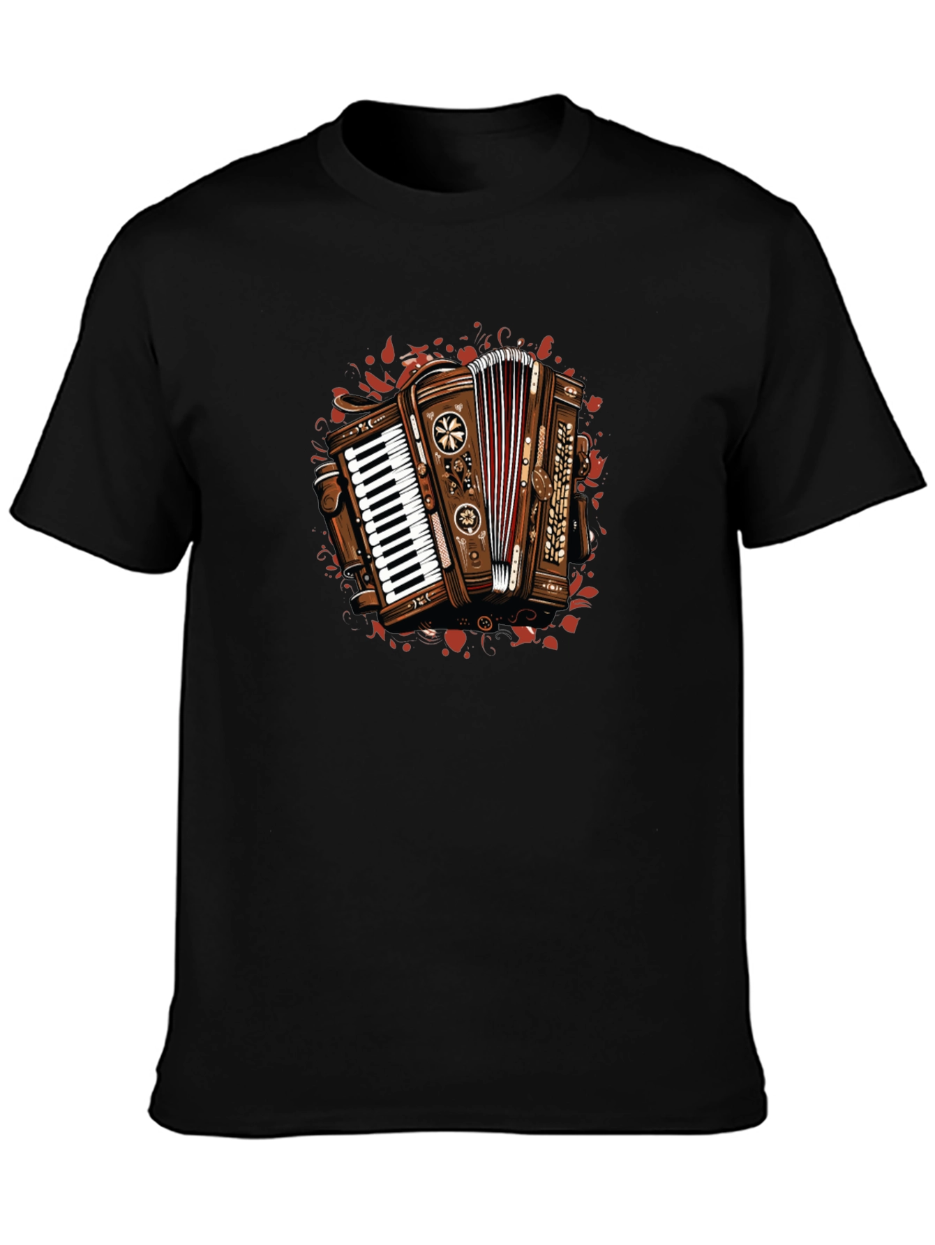 Retro Accordion Graphic Tee