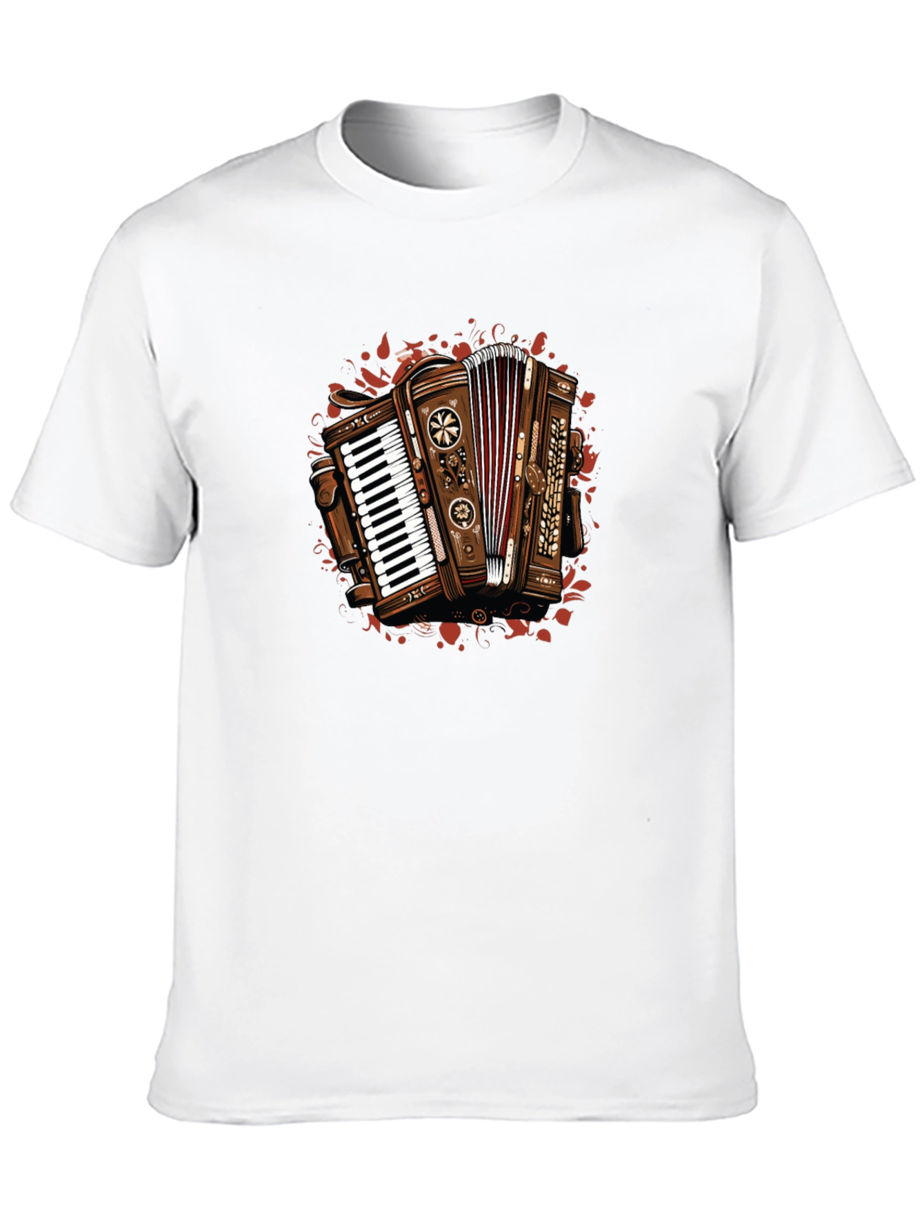 Retro Accordion Graphic Tee