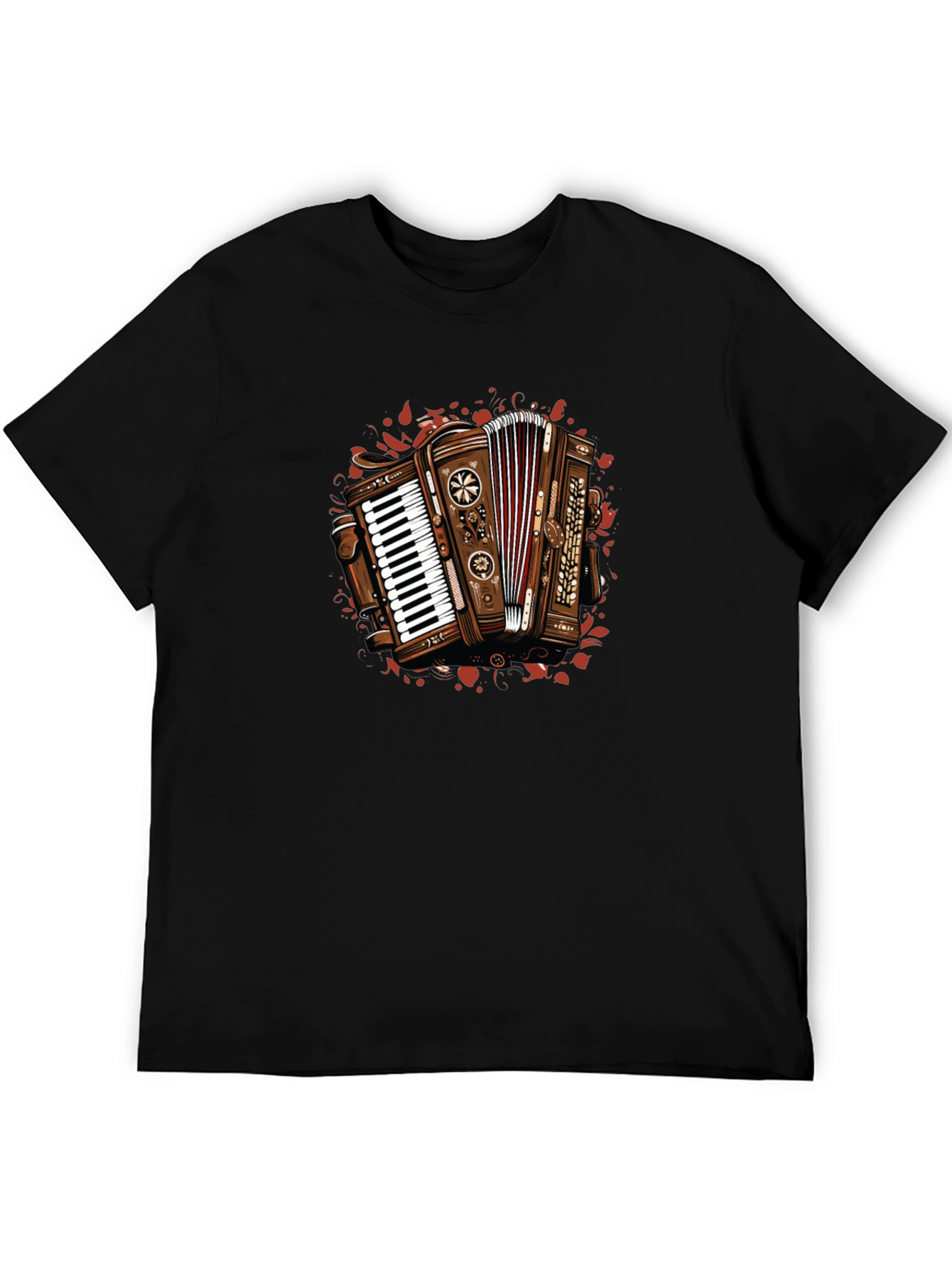 Retro Accordion Graphic Tee