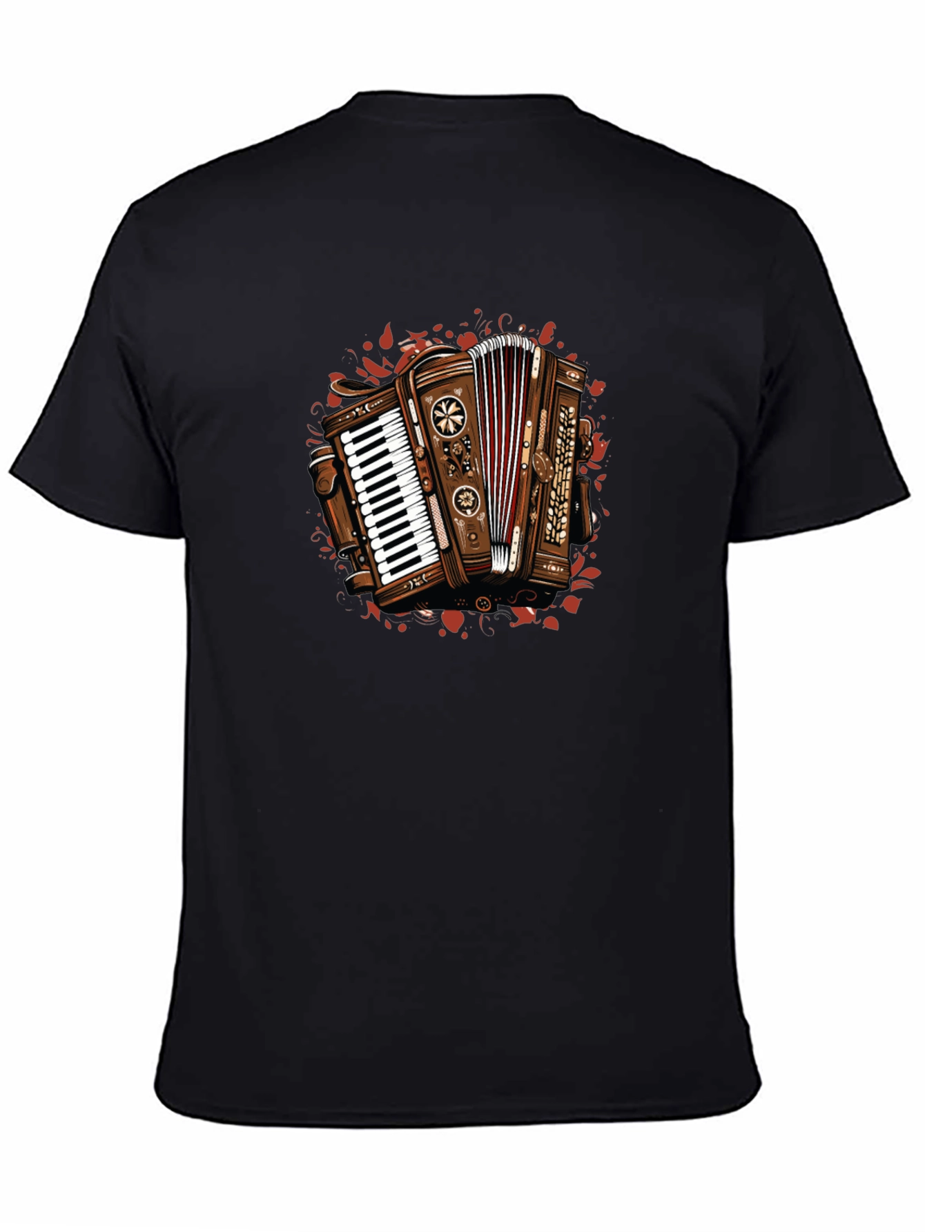 Retro Accordion Graphic Tee