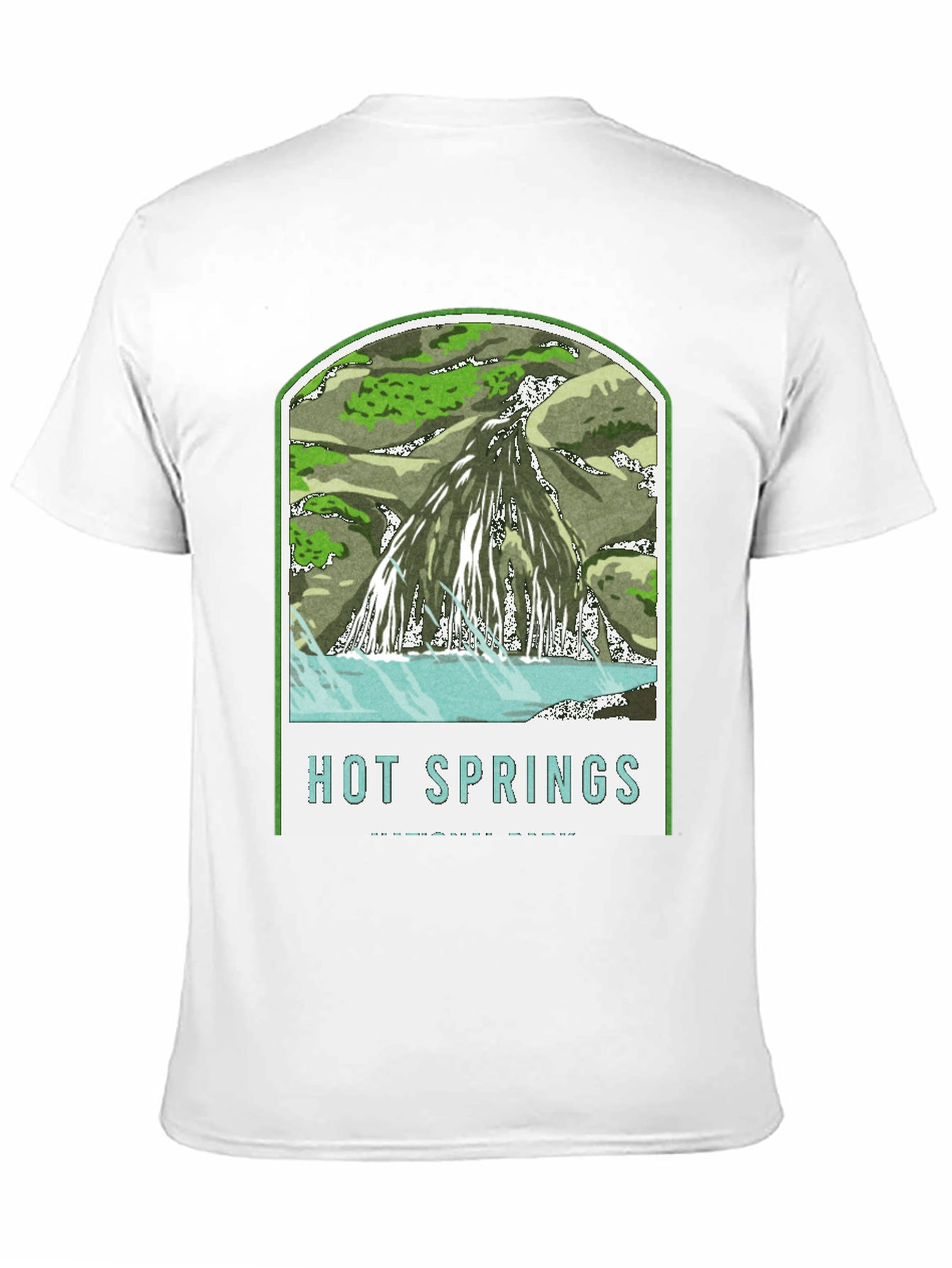 Hot Springs Graphic Tee - Black