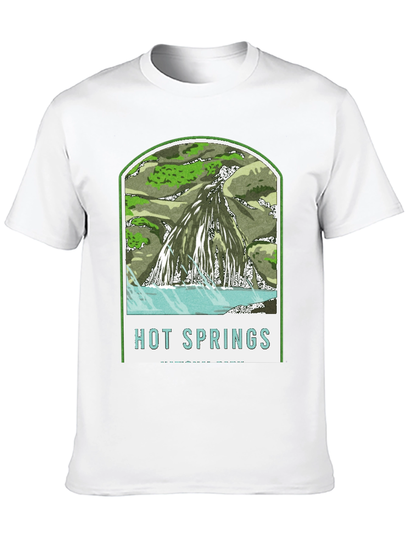 Hot Springs Graphic Tee - Black
