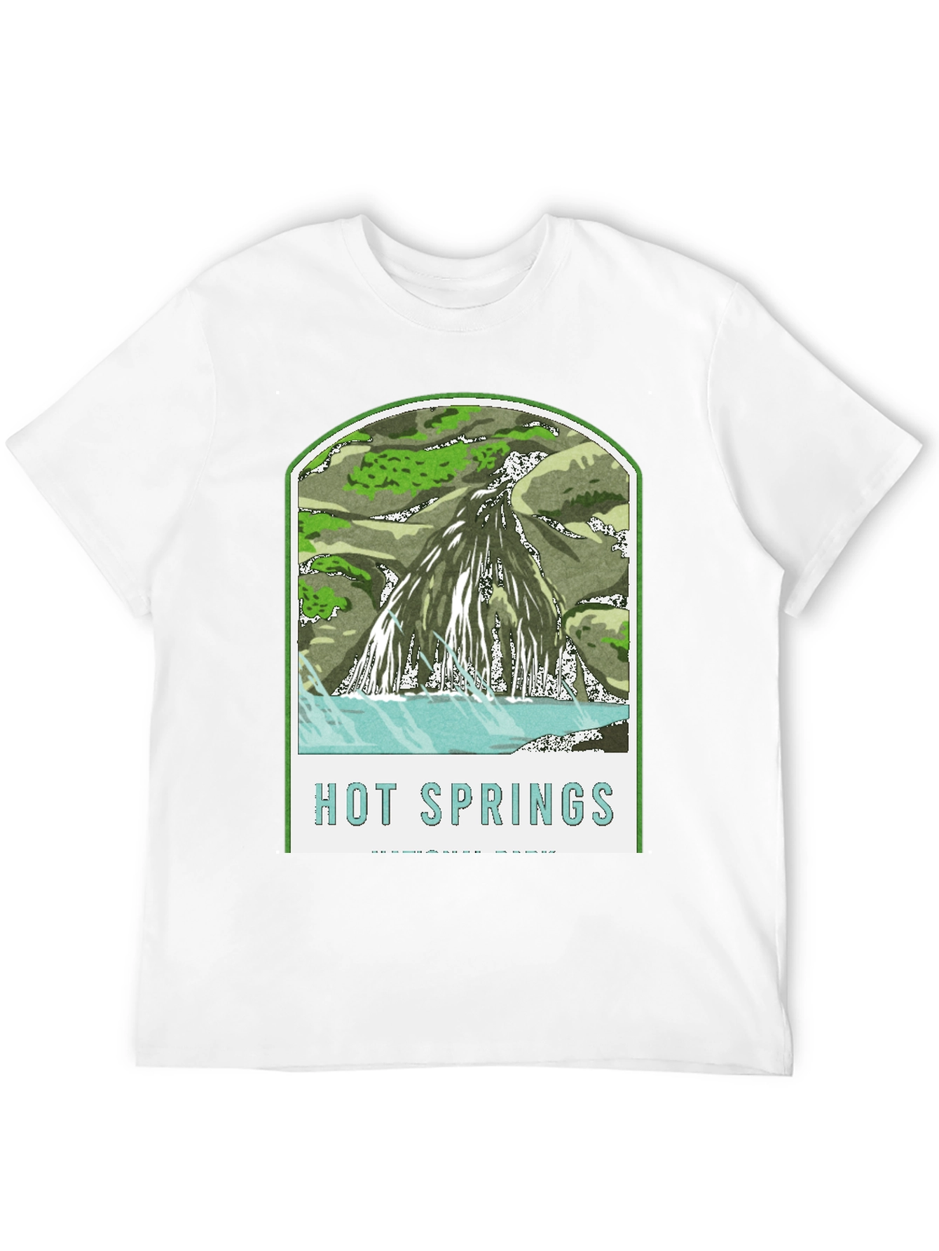 Hot Springs Graphic Tee - Black