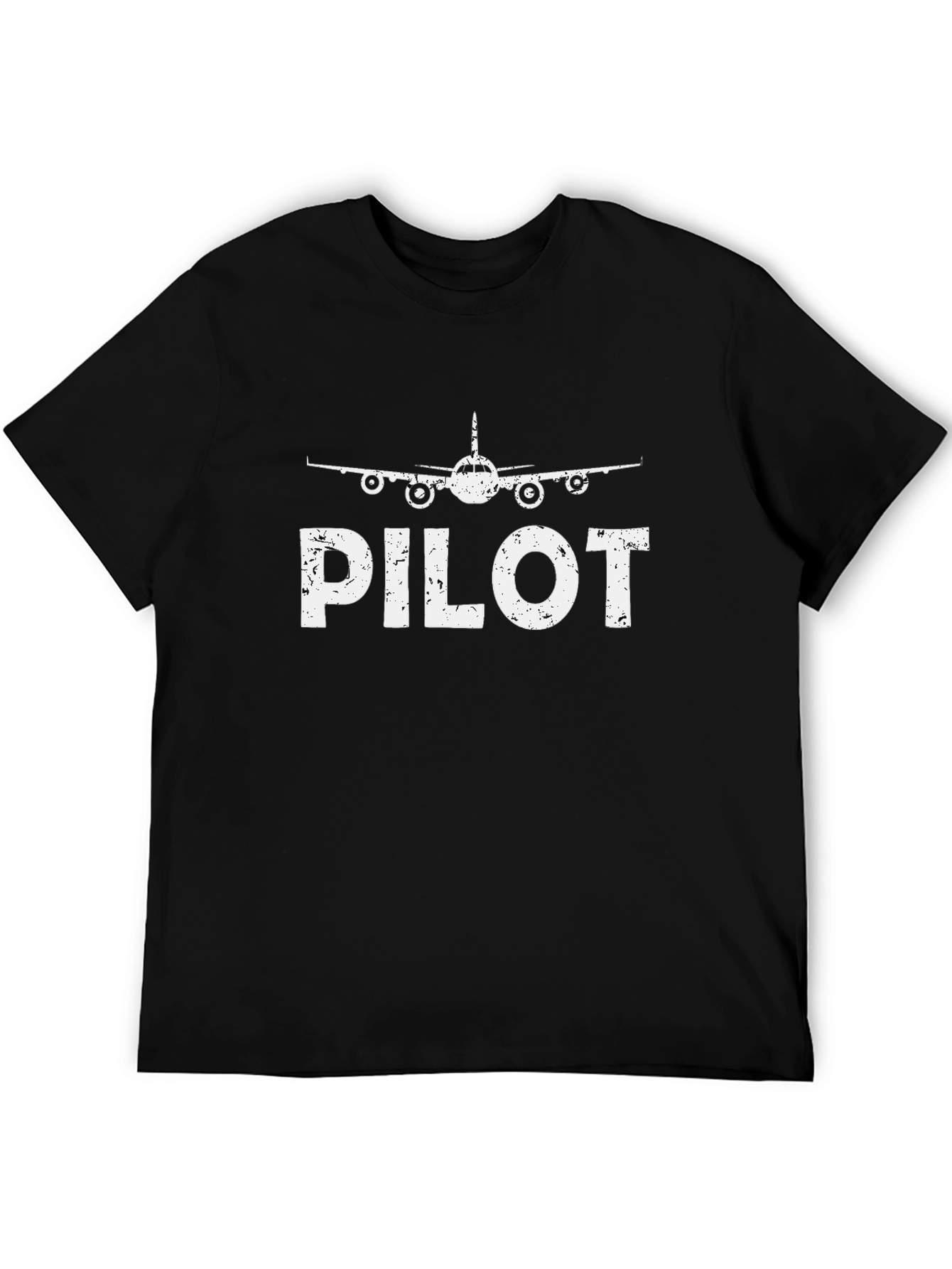 Pilot Airplane Graphic T-Shirt - Aviation Enthusiast Tee