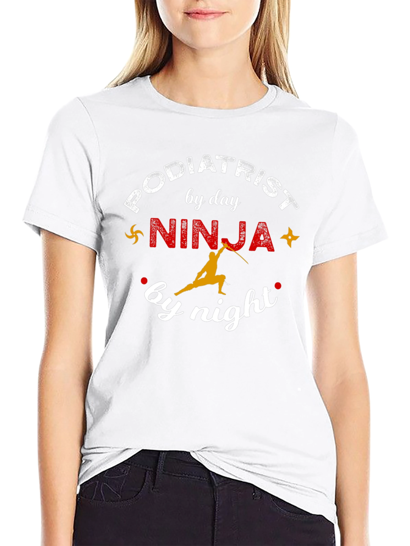 Podiatrist Ninja T-Shirt - Funny Profession Tee