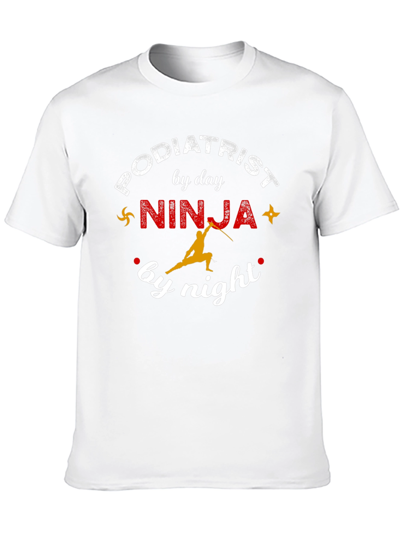 Podiatrist Ninja T-Shirt - Funny Profession Tee
