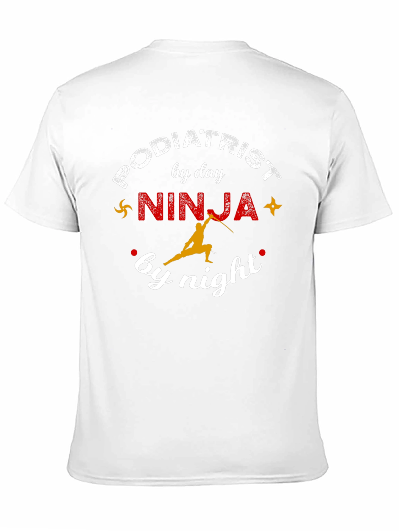 Podiatrist Ninja T-Shirt - Funny Profession Tee