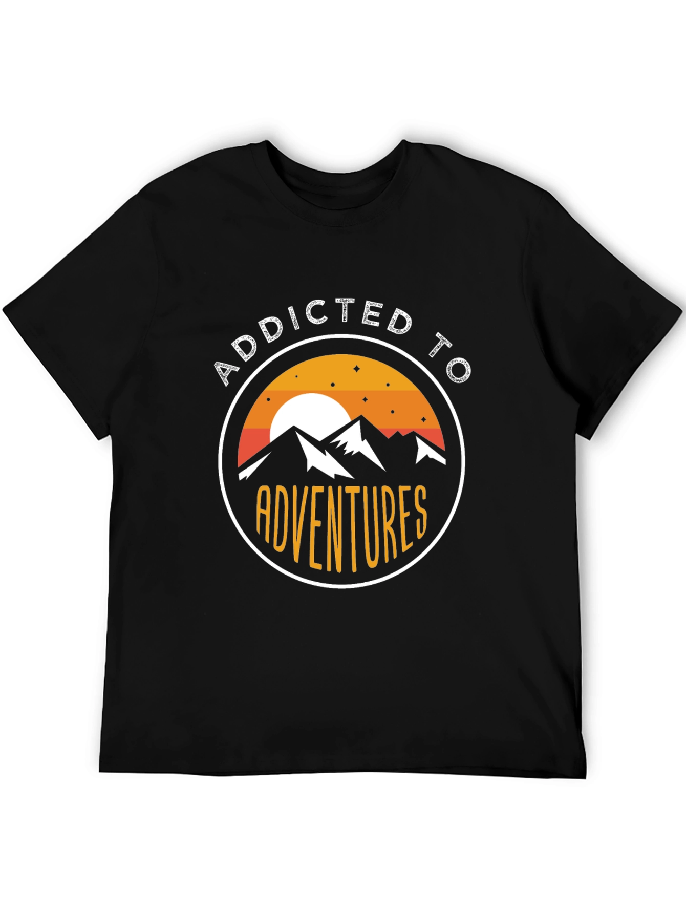 Addicted to Adventures Graphic T-Shirt