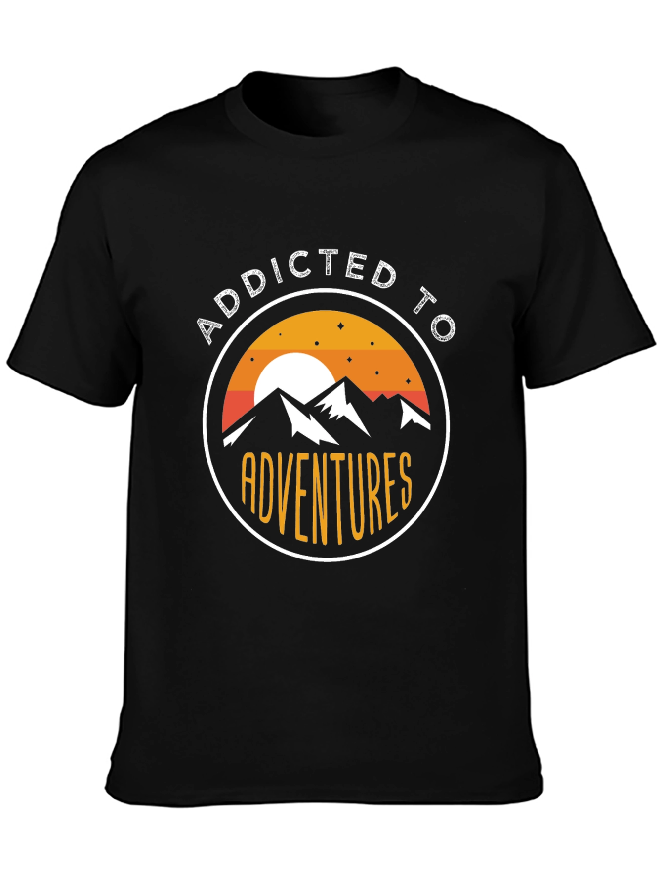 Addicted to Adventures Graphic T-Shirt