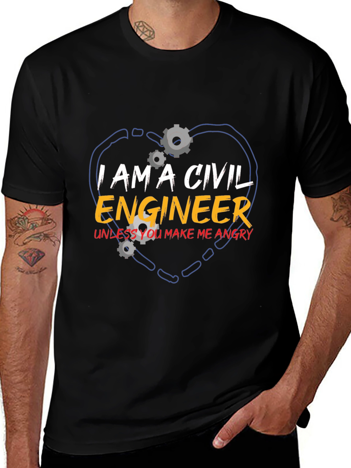 Civil Engineer T-Shirt - Funny Engineering Tee