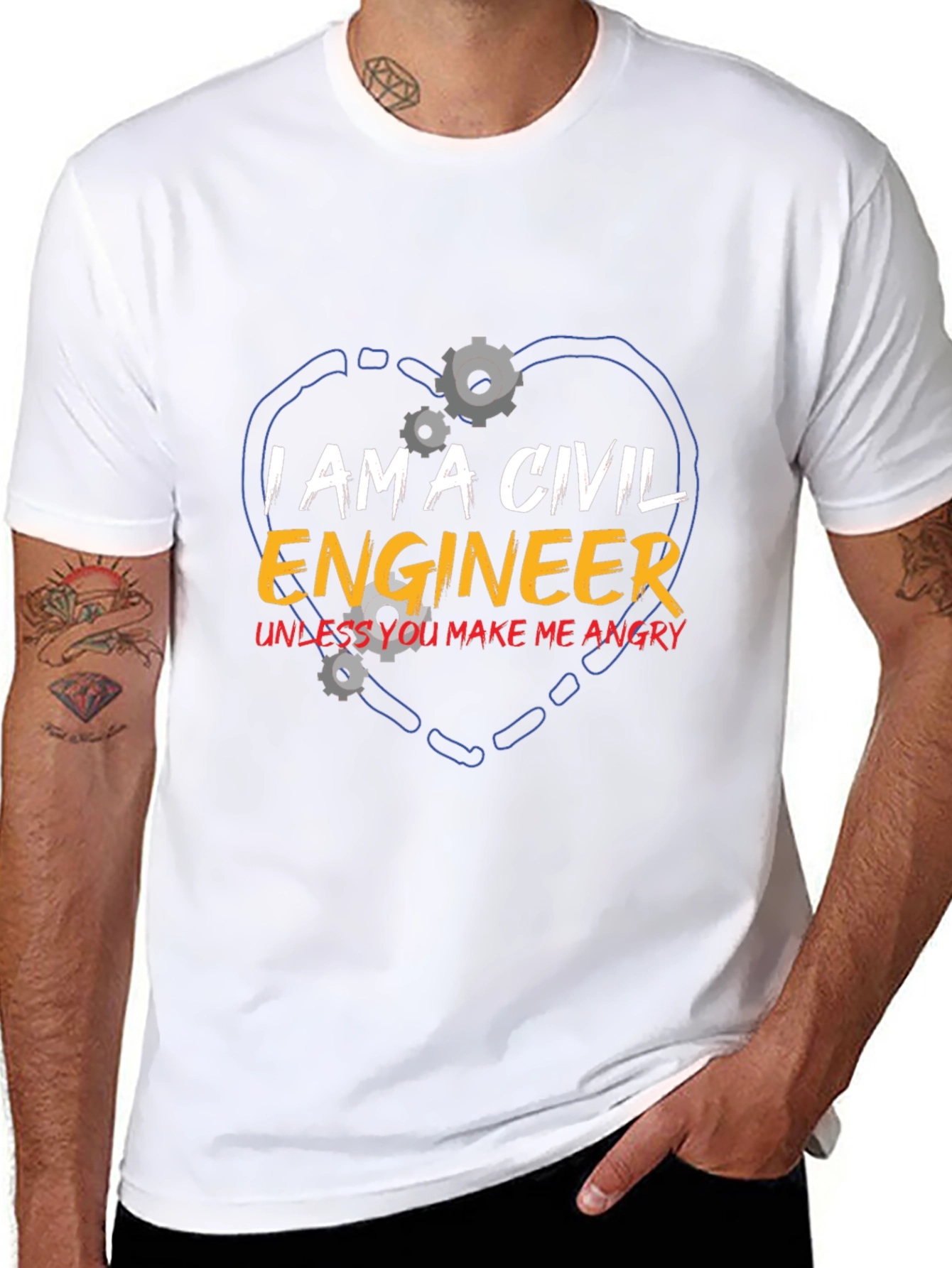 Civil Engineer T-Shirt - Funny Engineering Tee