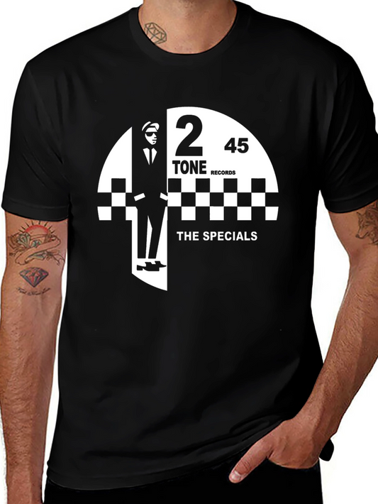 The Specials 2 Tone Records Black T-Shirt