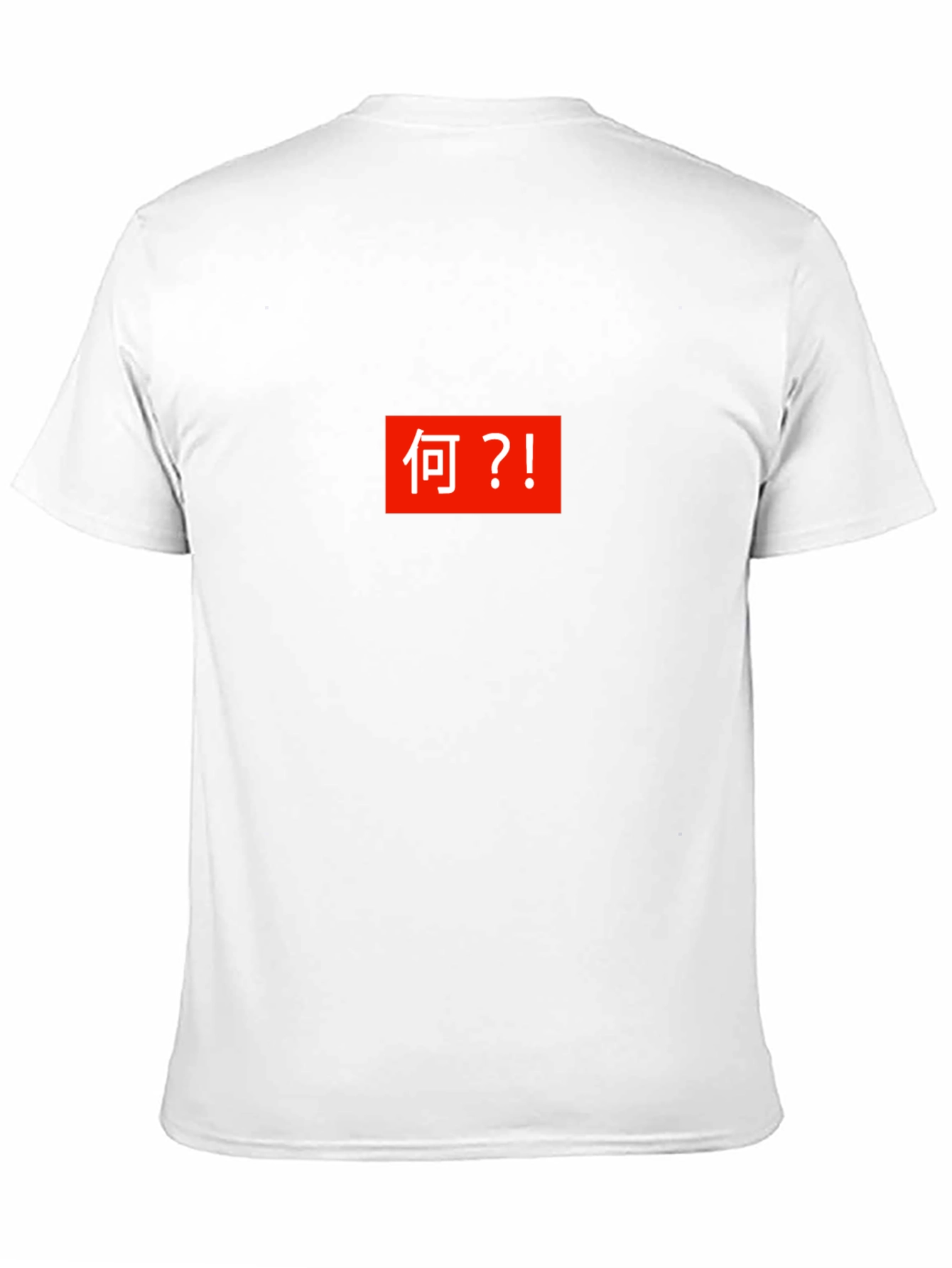 Japanese Text Box Tee - What?! T-Shirt