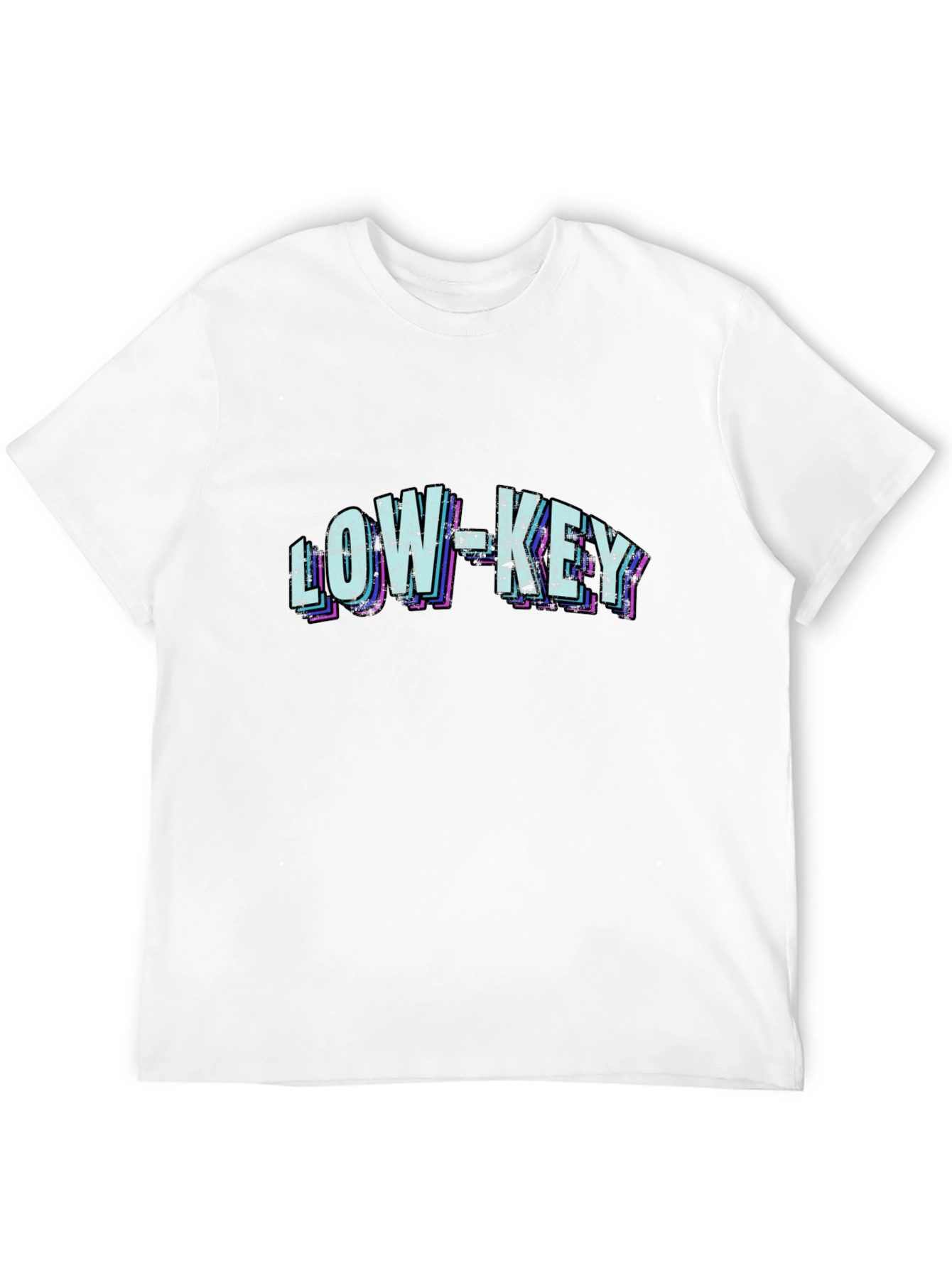 Retro Low-Key Graphic T-Shirt - Casual Style
