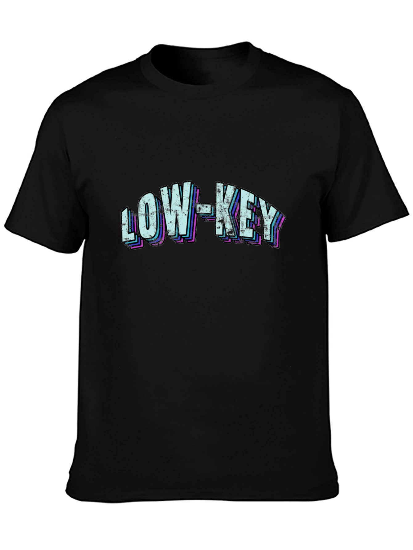 Retro Low-Key Graphic T-Shirt - Casual Style