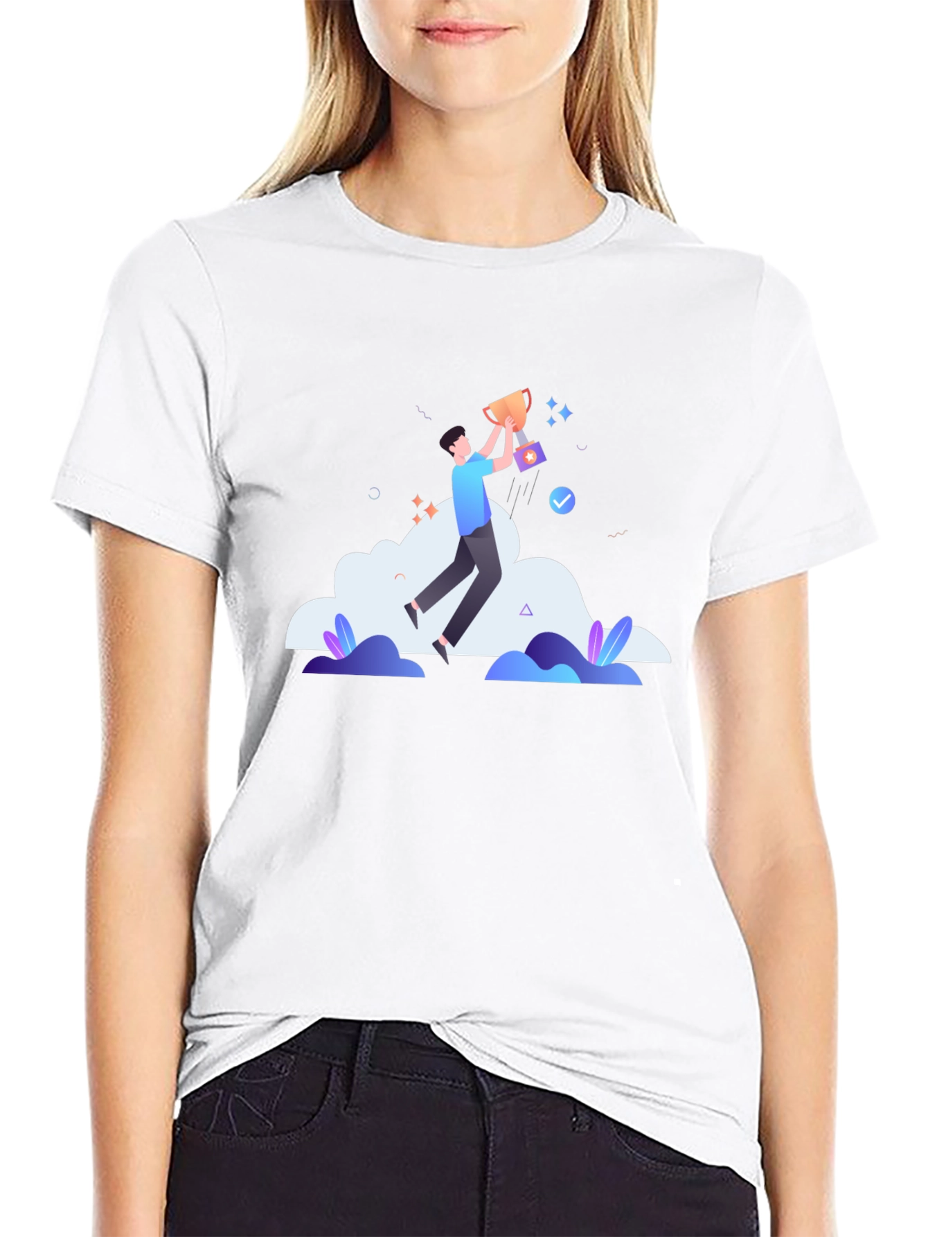 Motivational Graphic T-Shirt - Achieve Success!