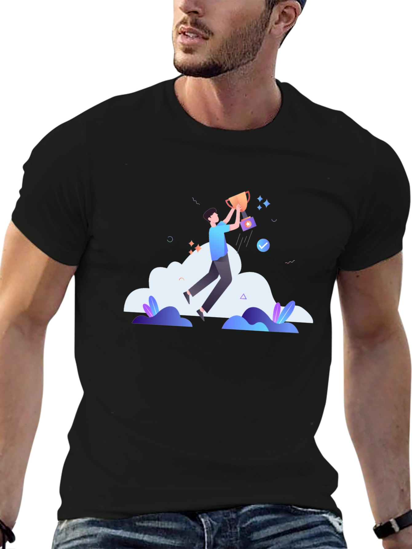 Motivational Graphic T-Shirt - Achieve Success!