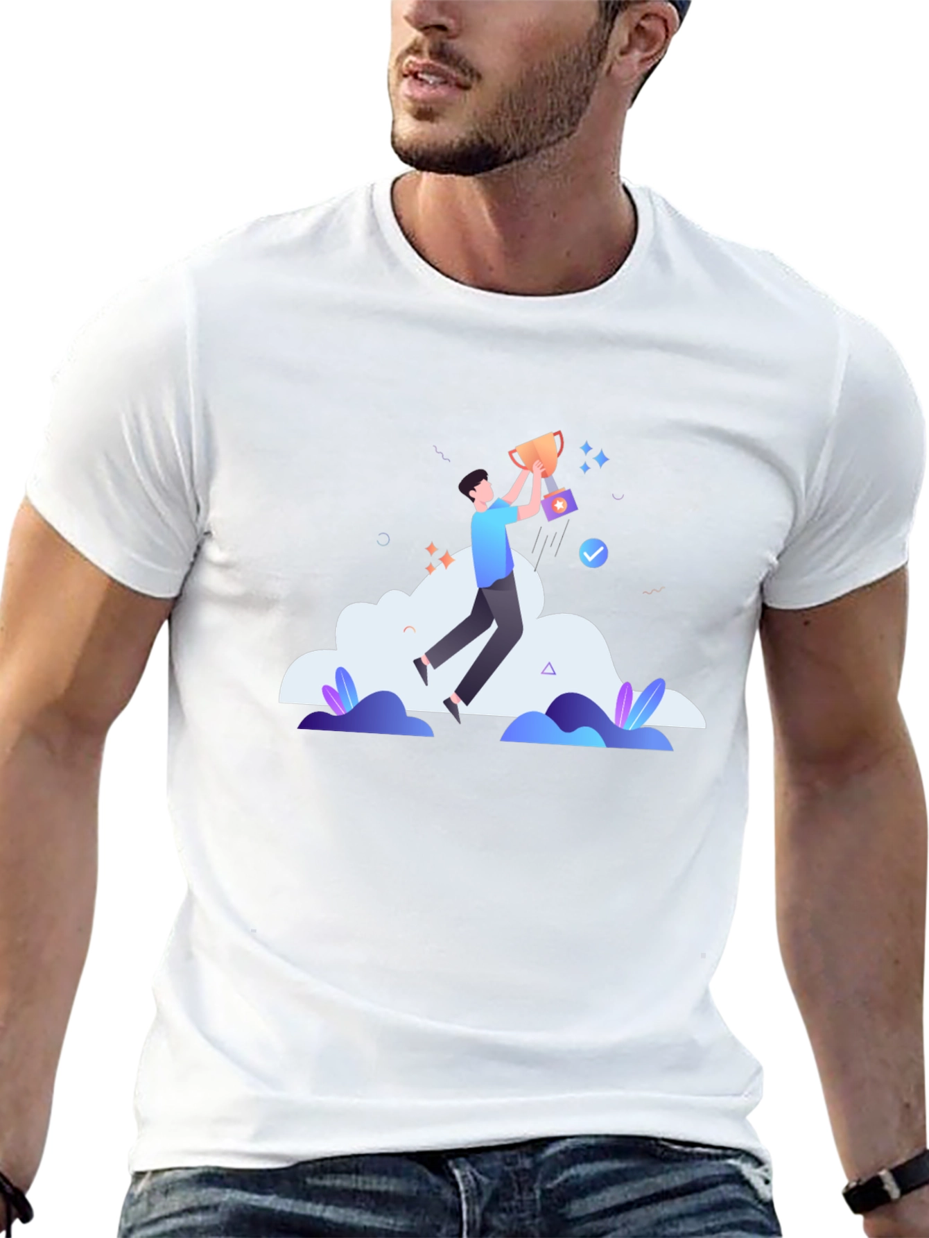 Motivational Graphic T-Shirt - Achieve Success!
