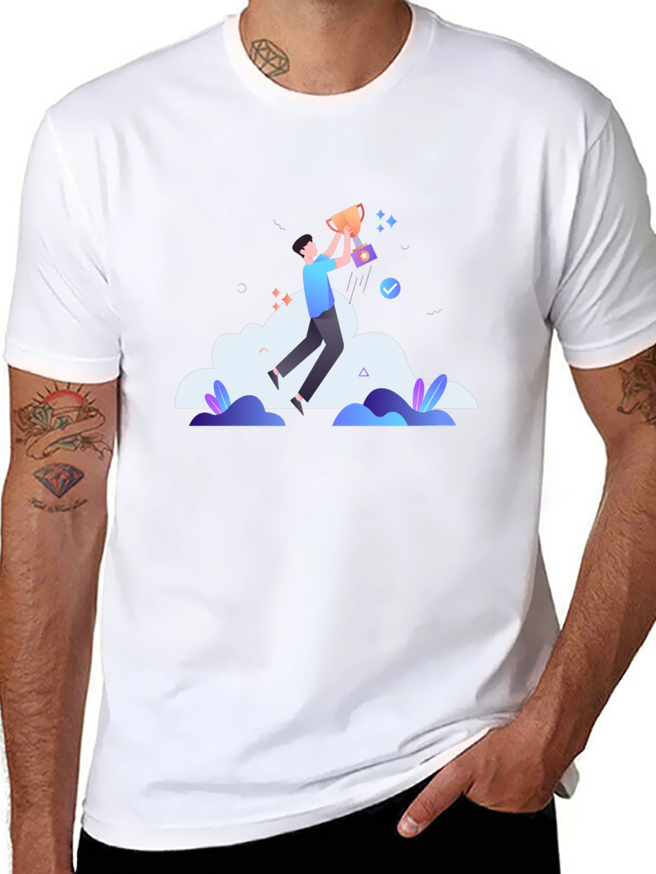 Motivational Graphic T-Shirt - Achieve Success!