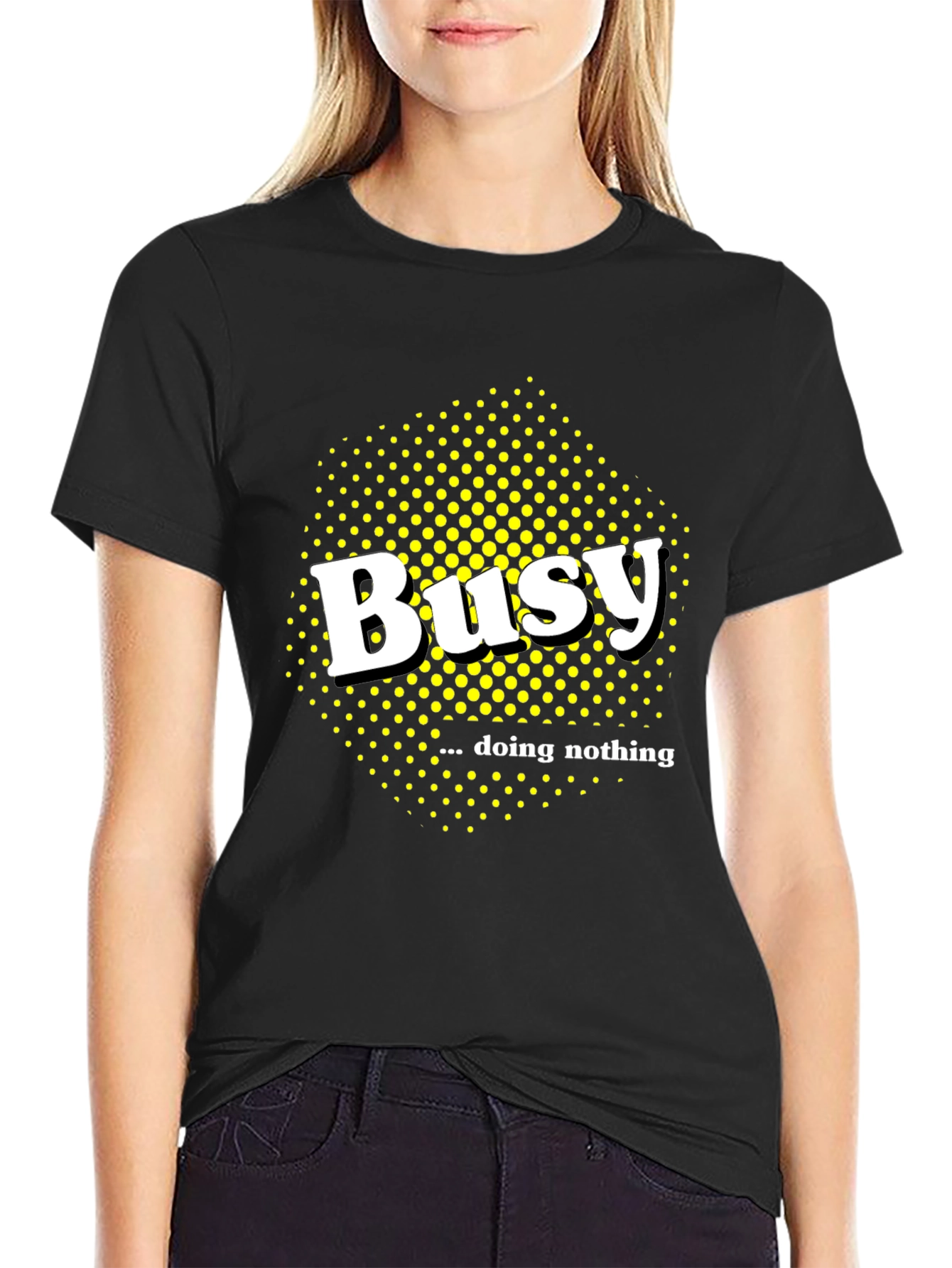 Busy Doing Nothing Graphic Tee