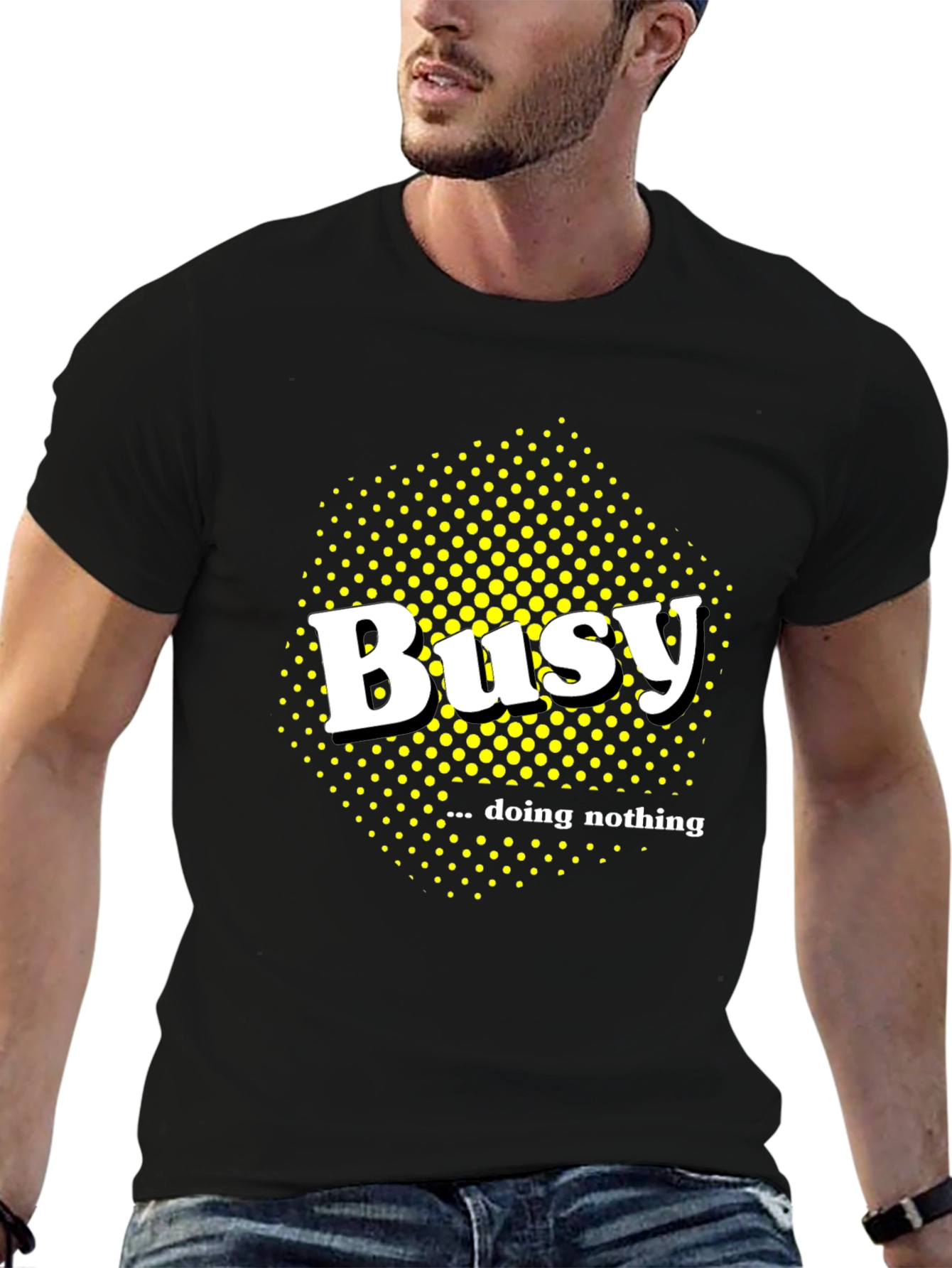 Busy Doing Nothing Graphic Tee