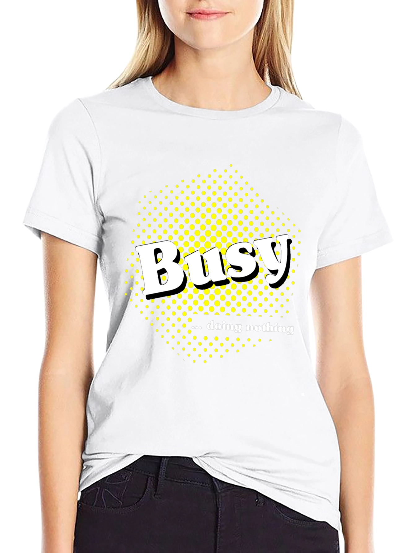 Busy Doing Nothing Graphic Tee