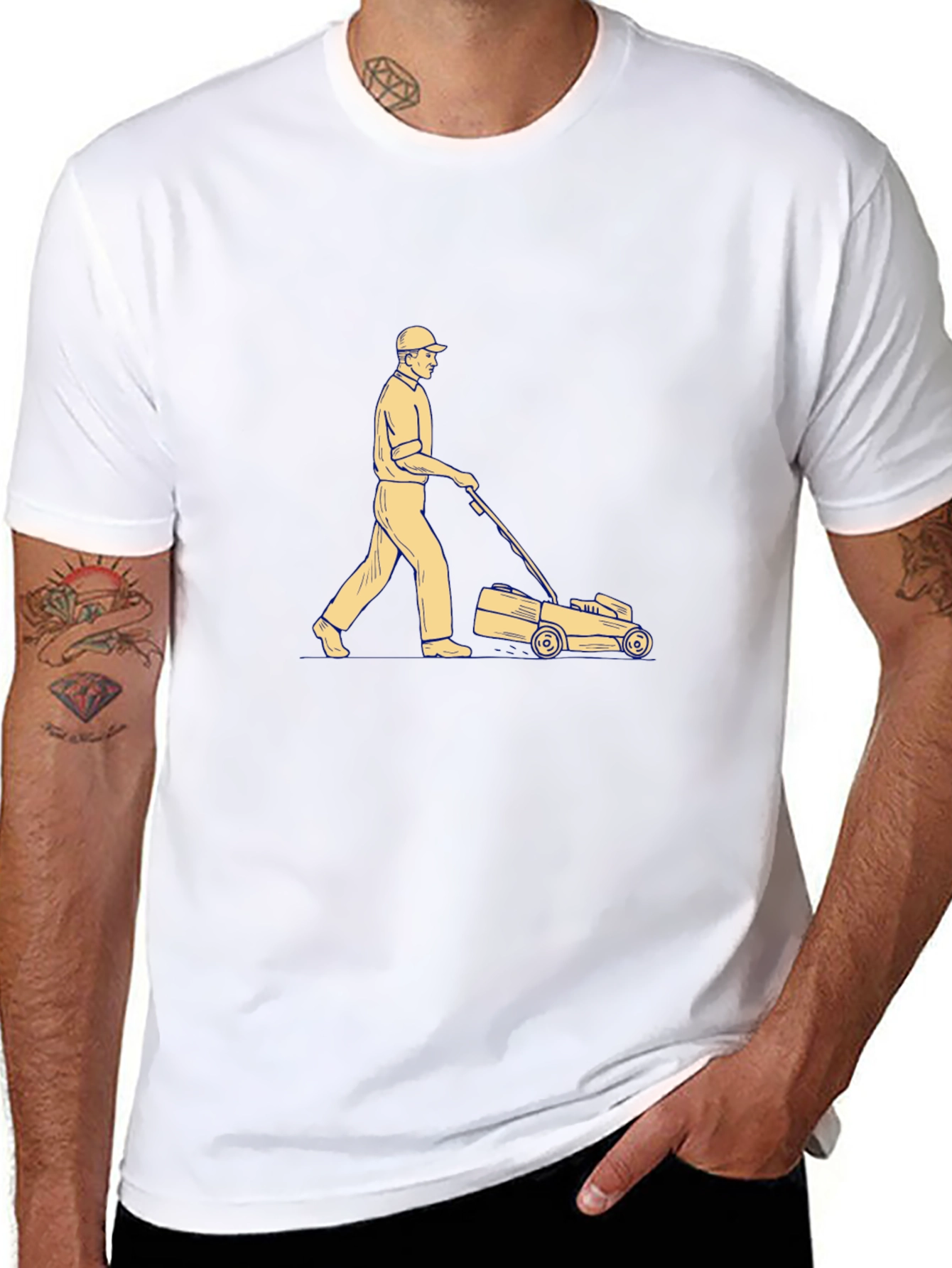 Lawn Care T-Shirt - Yard Work Style