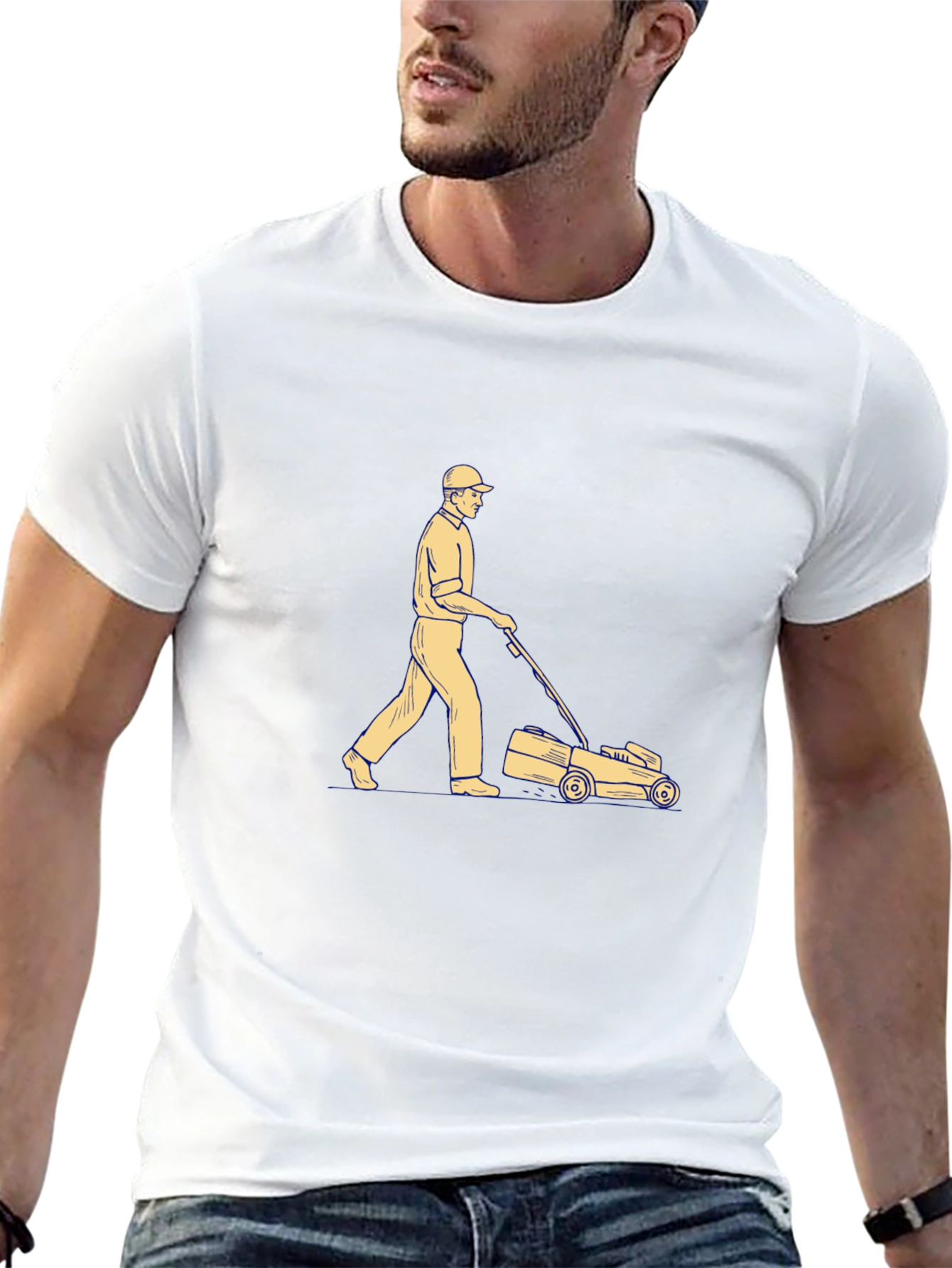 Lawn Care T-Shirt - Yard Work Style