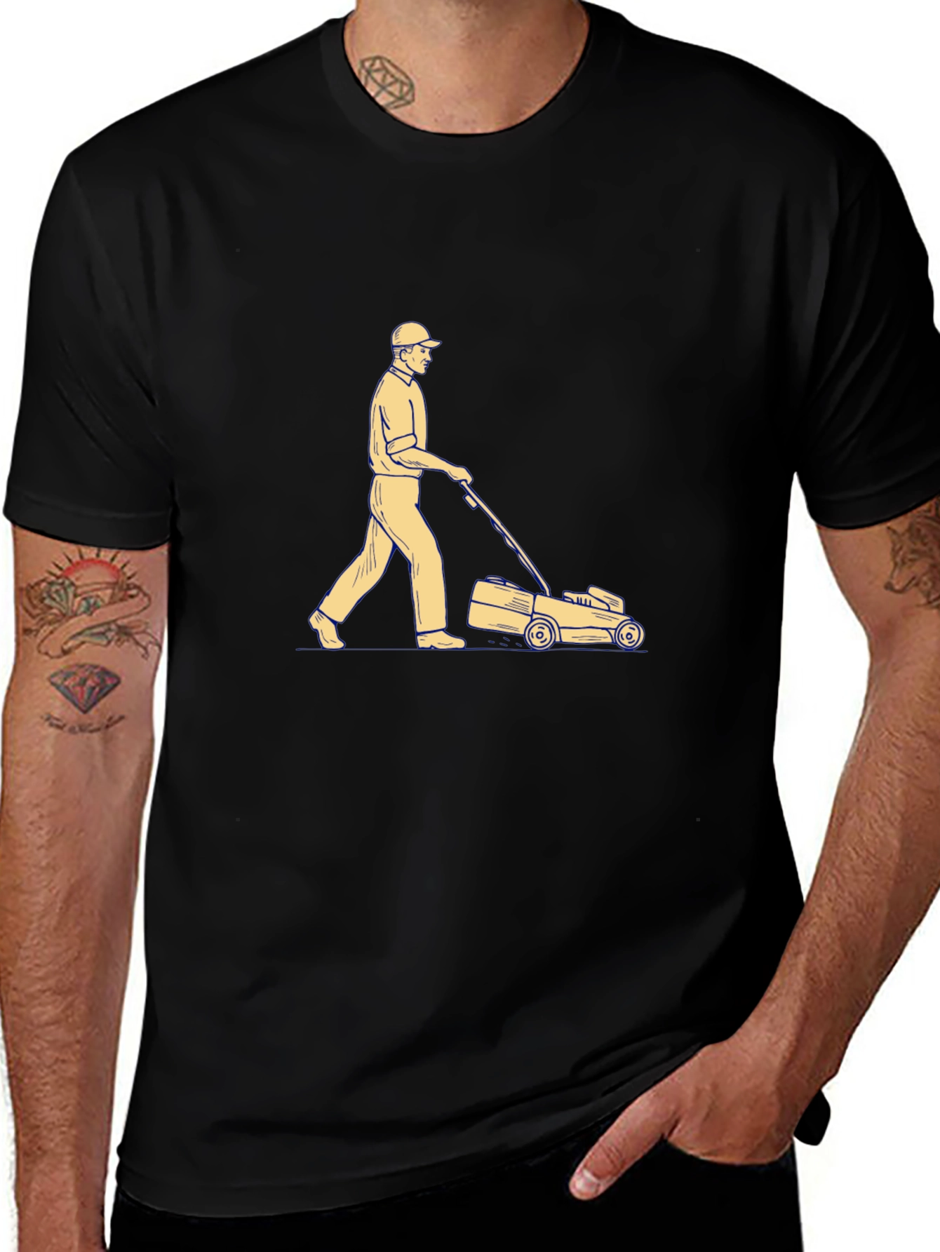 Lawn Care T-Shirt - Yard Work Style