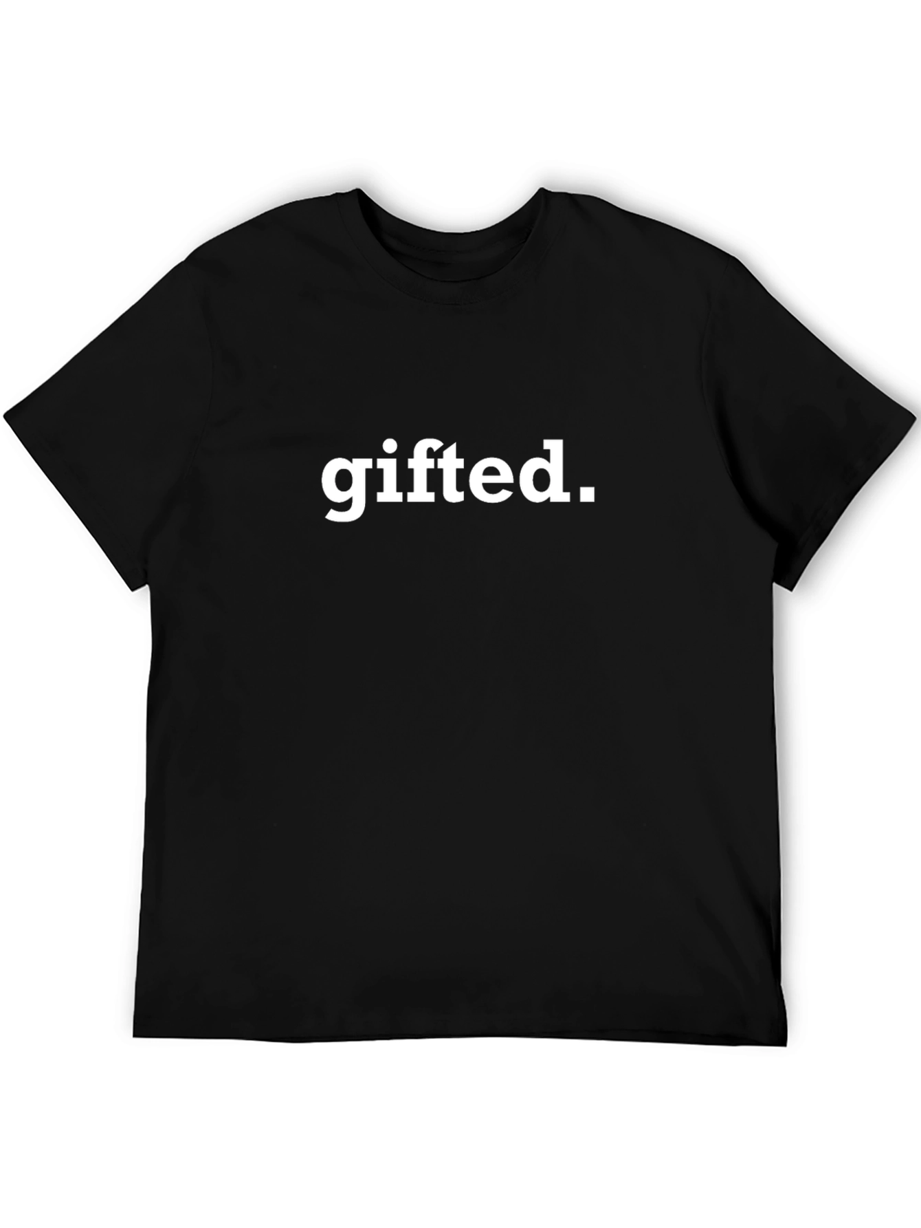 Gifted T-Shirt - Black Crew Neck Tee