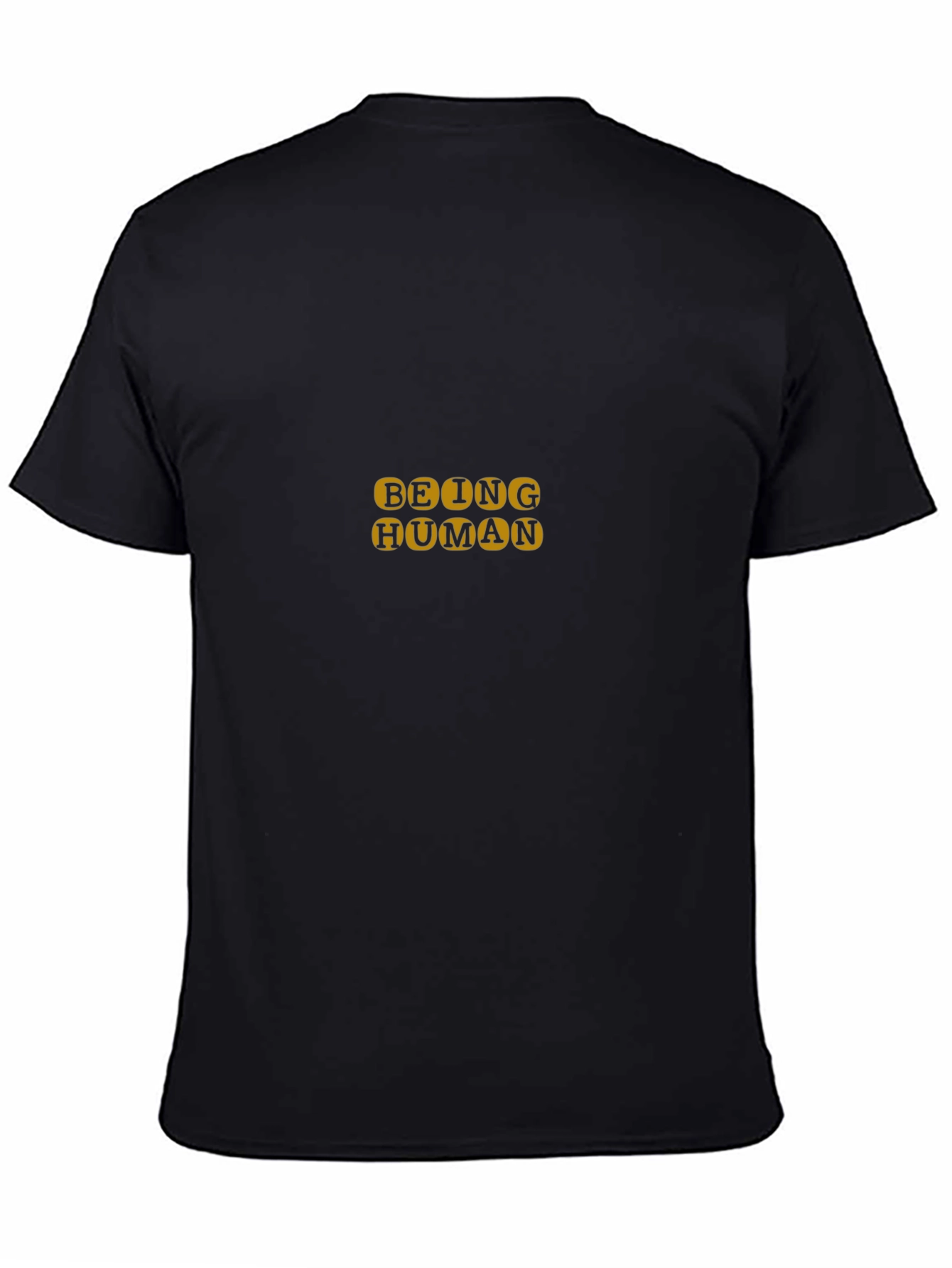 Being Human Black Graphic Tee
