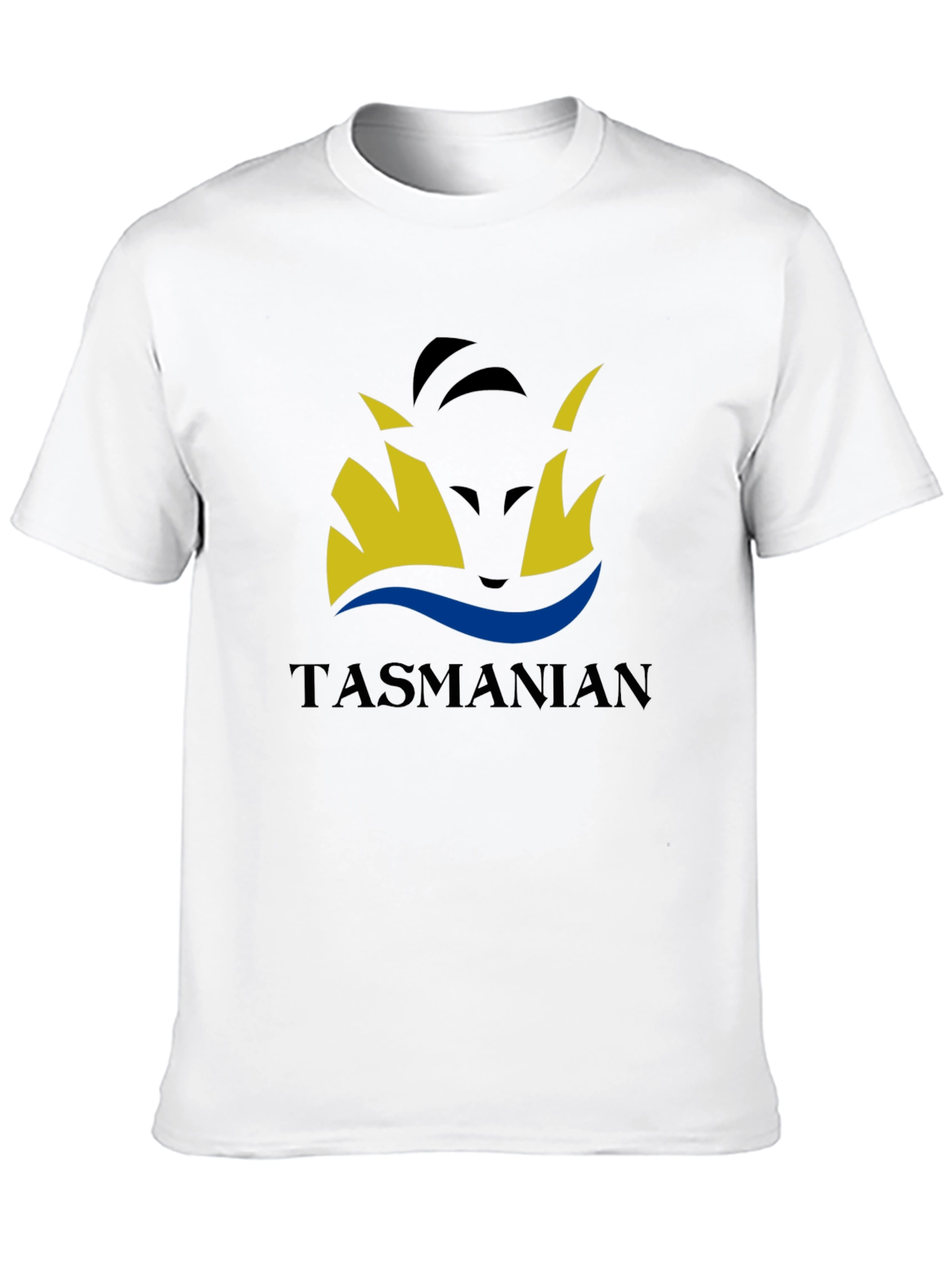 Tasmanian T-Shirt Black Tee with Graphic
