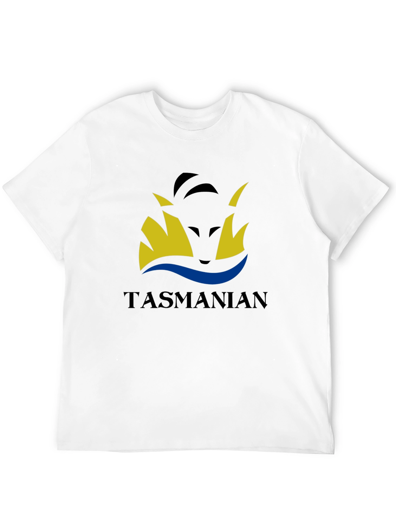 Tasmanian T-Shirt Black Tee with Graphic