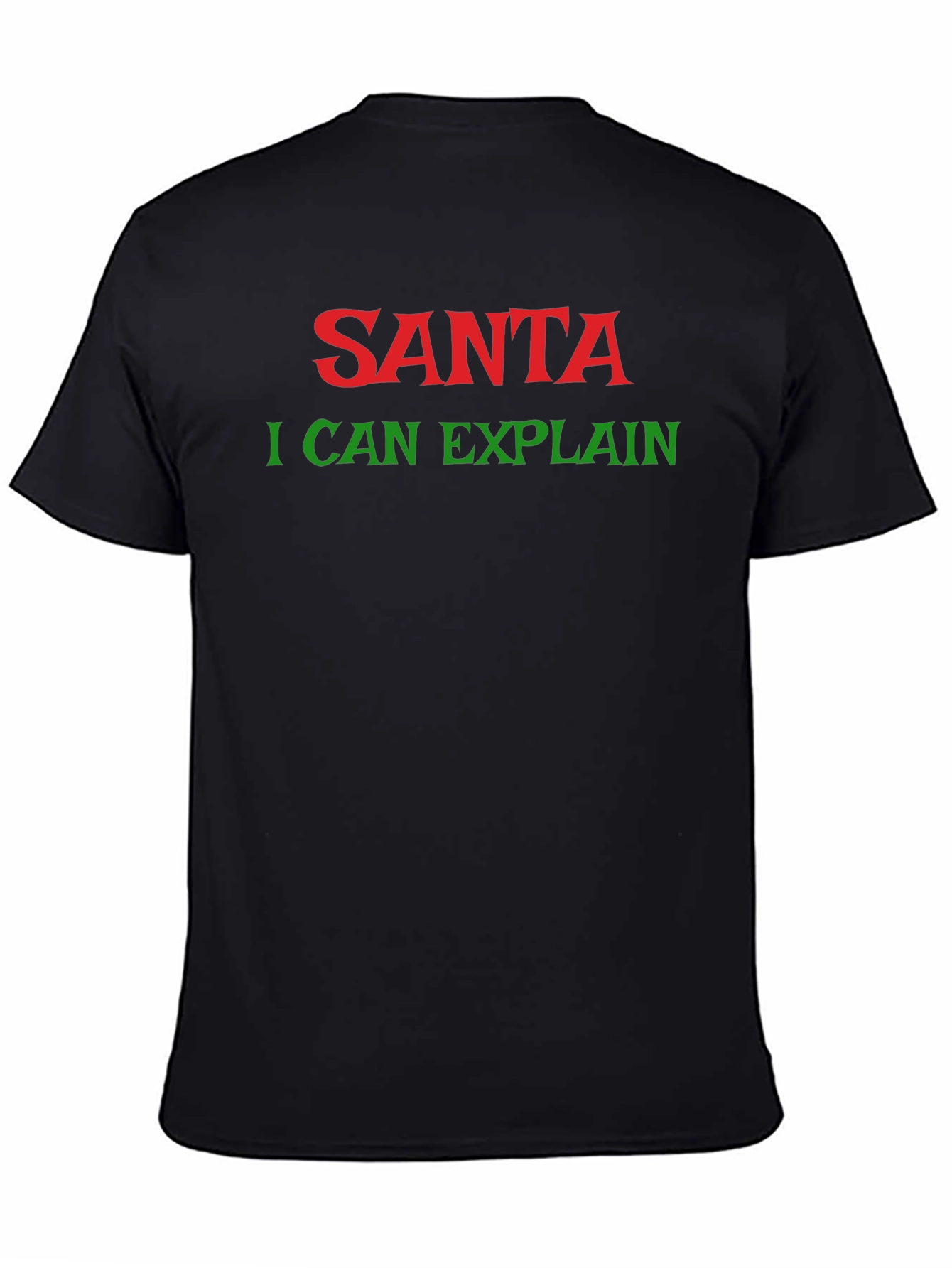 Santa I Can Explain Holiday T-Shirt - Christmas Apparel