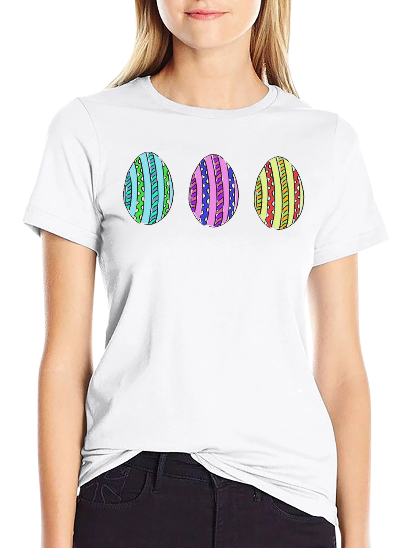 Easter Egg Graphic T-Shirt