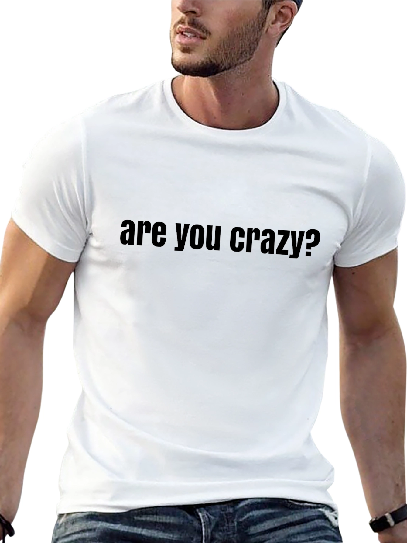 Are You Crazy? Graphic Tee - Casual Comfort
