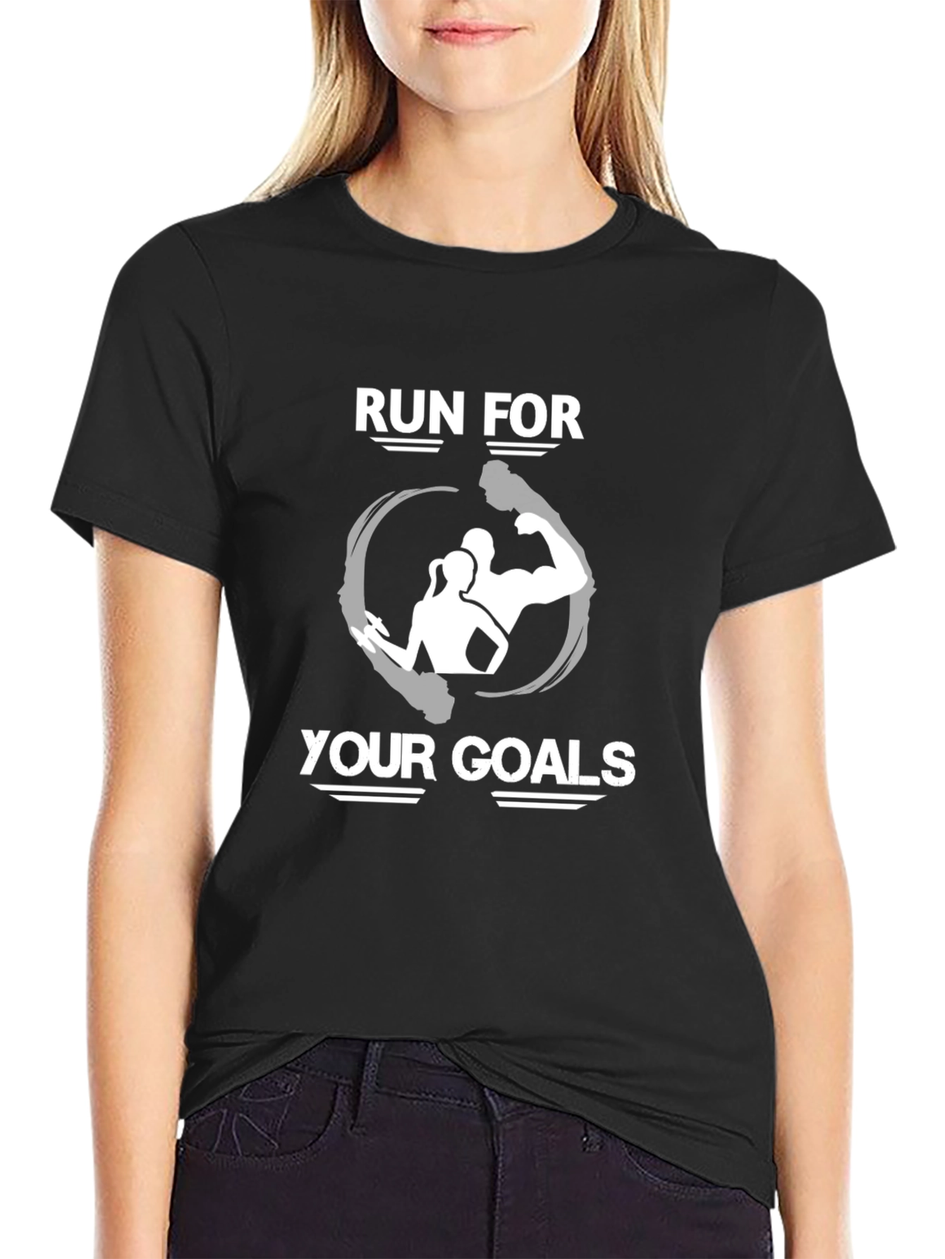 Run For Your Goals Fitness T-Shirt