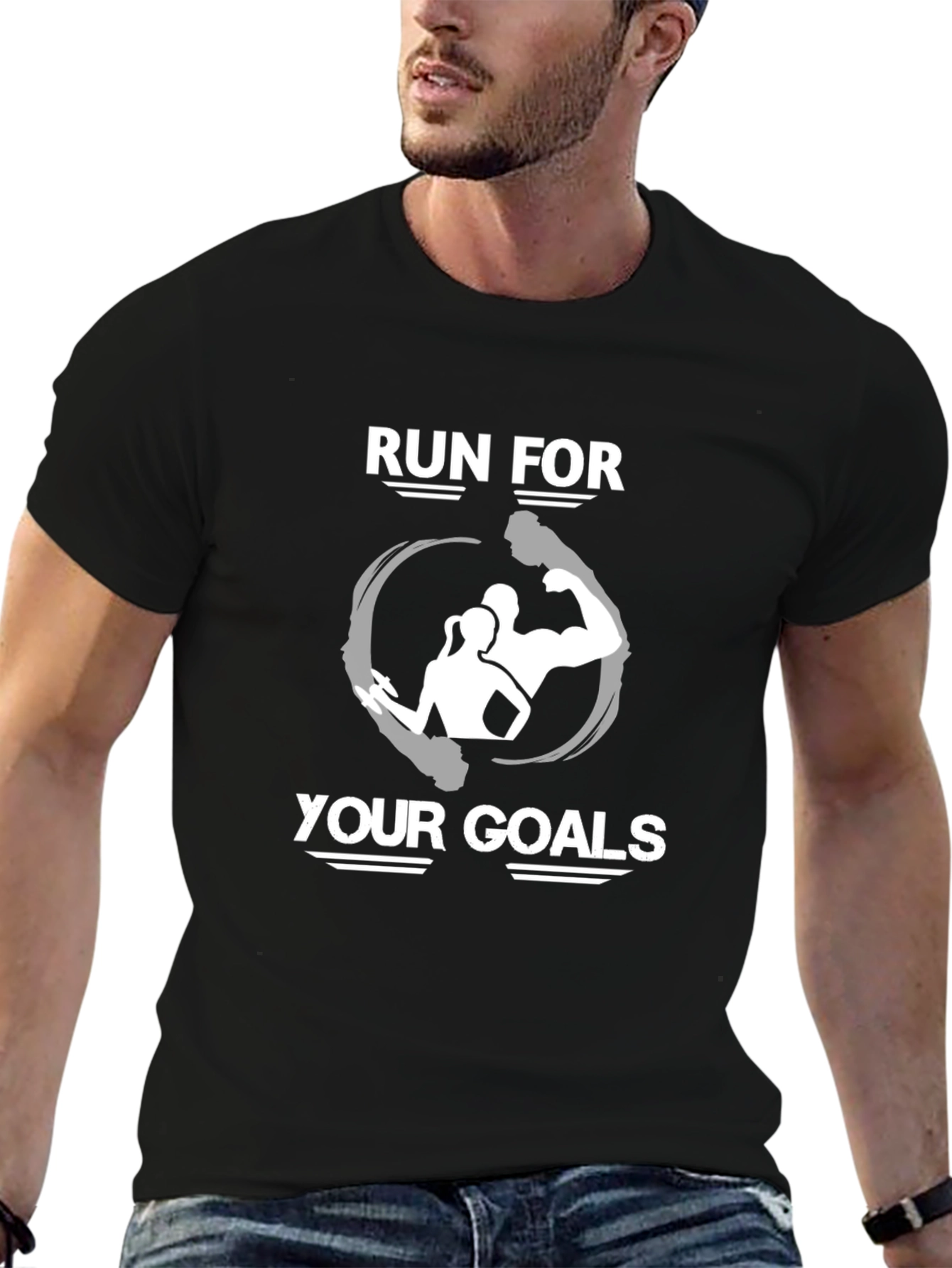 Run For Your Goals Fitness T-Shirt