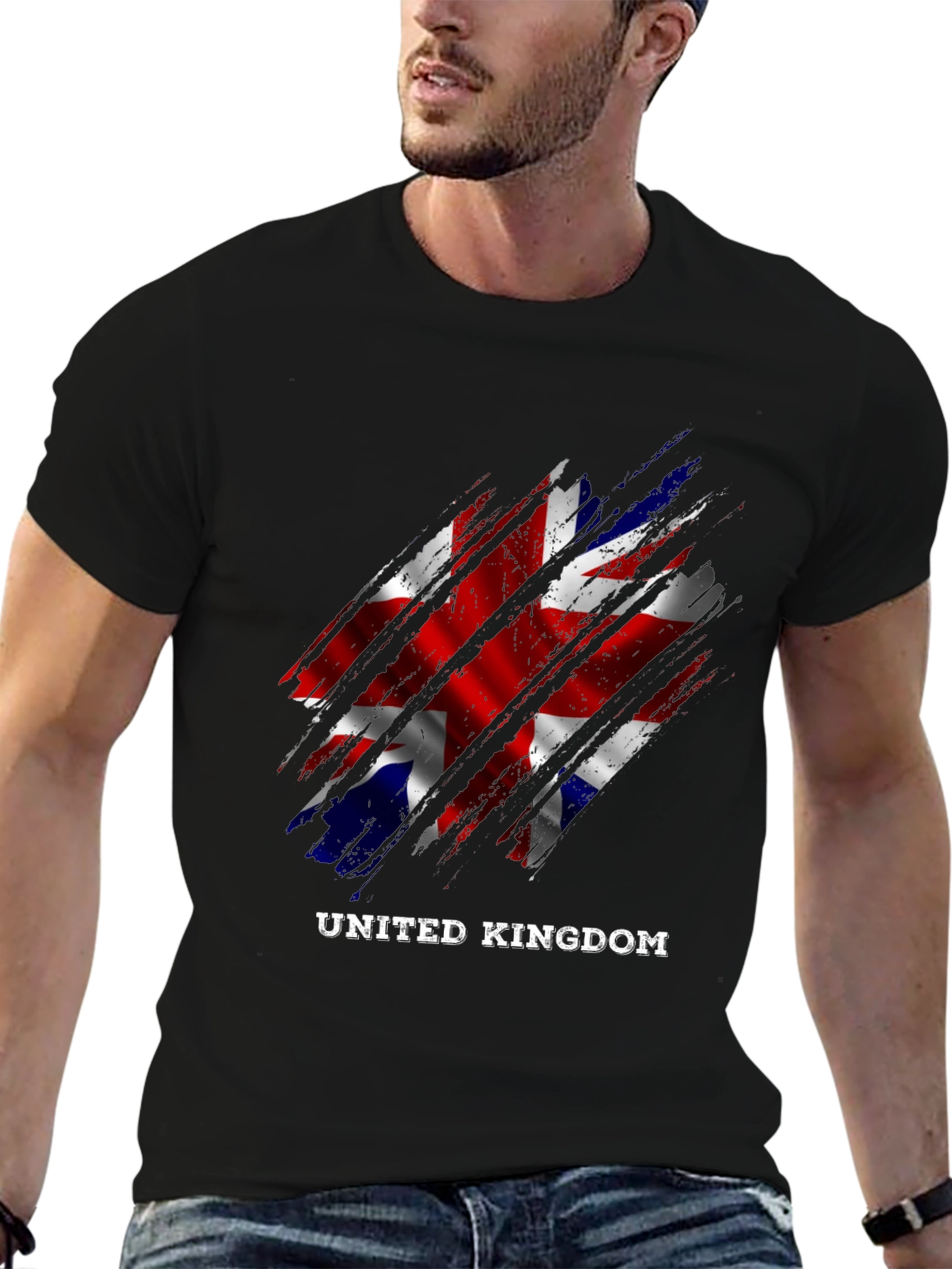 United Kingdom Flag Graphic T-Shirt