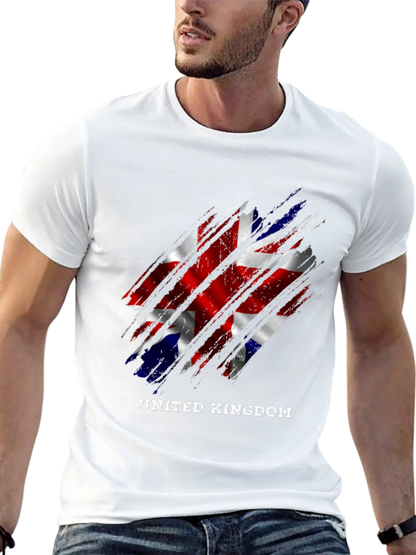 United Kingdom Flag Graphic T-Shirt