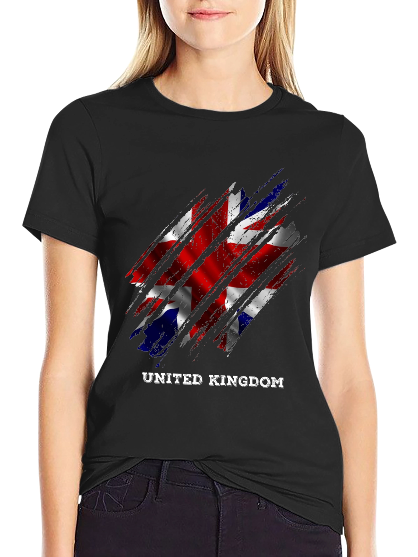 United Kingdom Flag Graphic T-Shirt