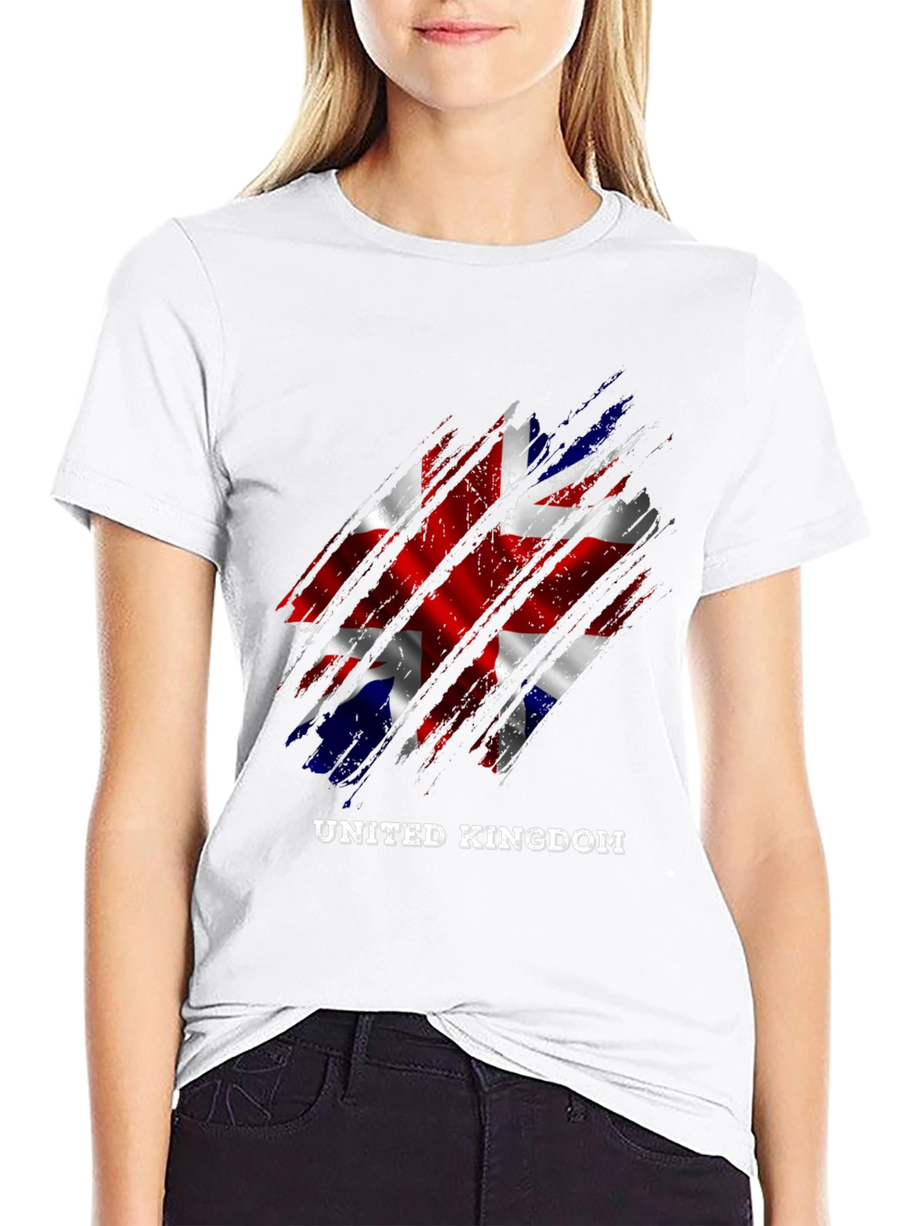 United Kingdom Flag Graphic T-Shirt