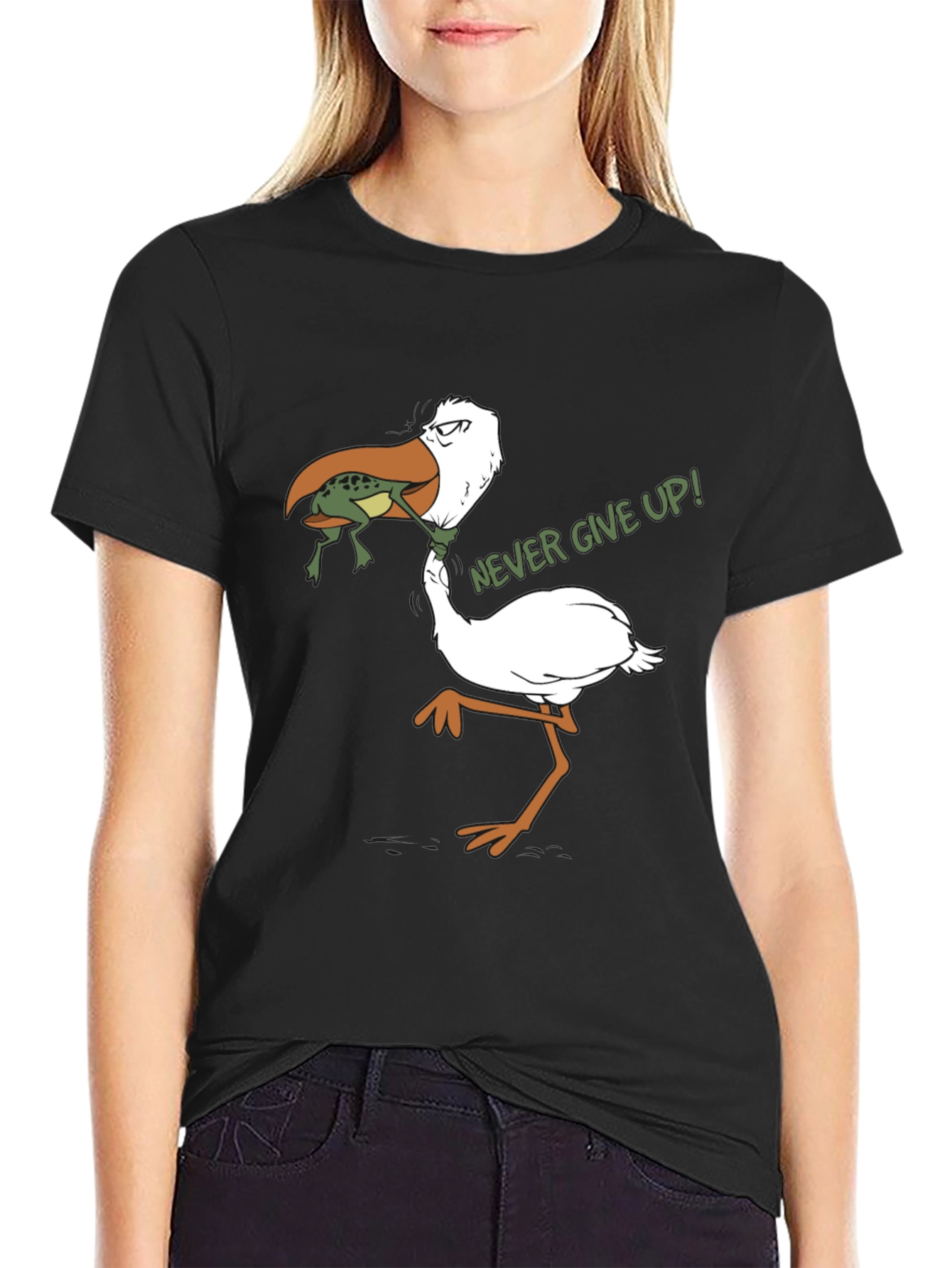 Never Give Up! Graphic T-Shirt