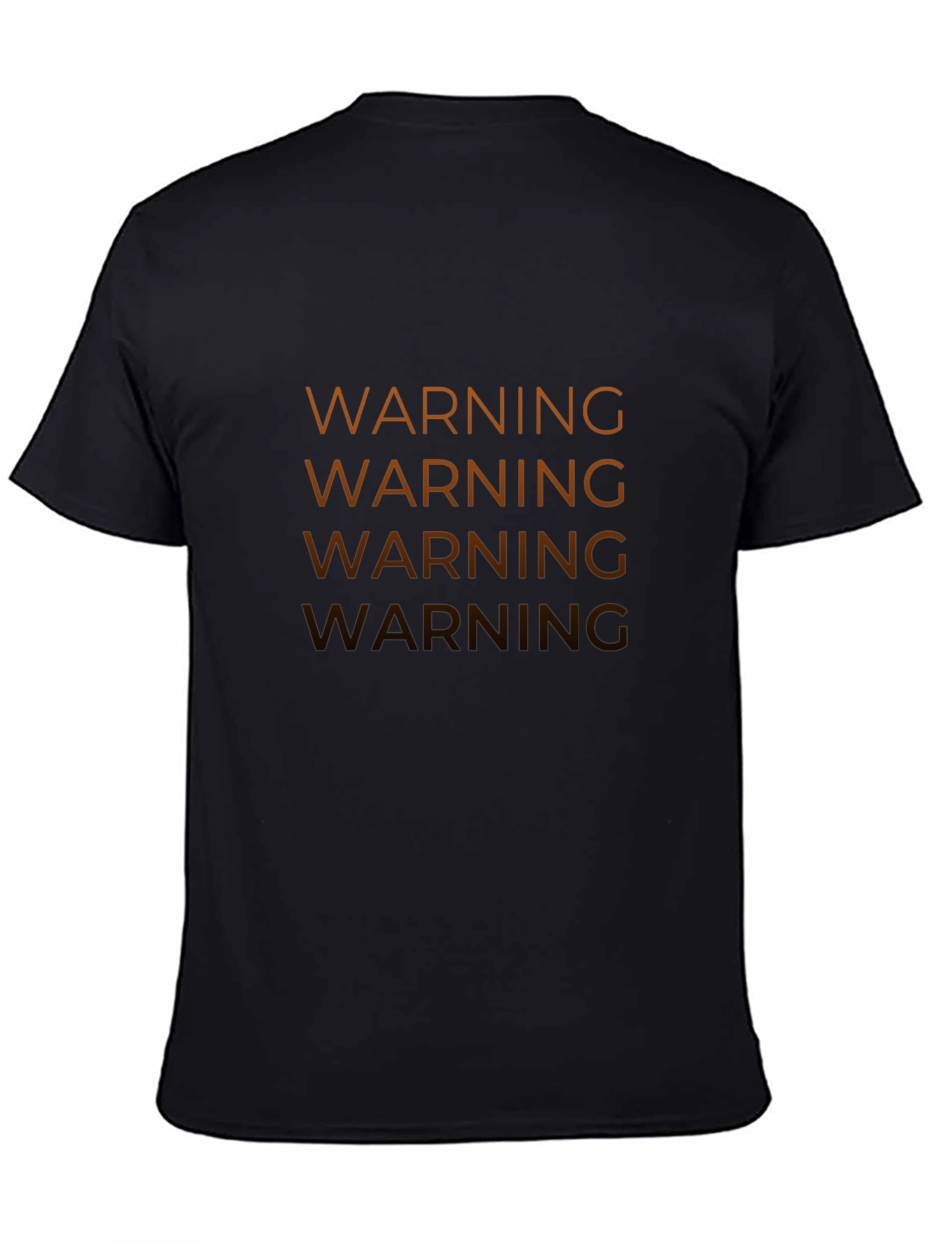 Warning Graphic Tee - Modern Streetwear