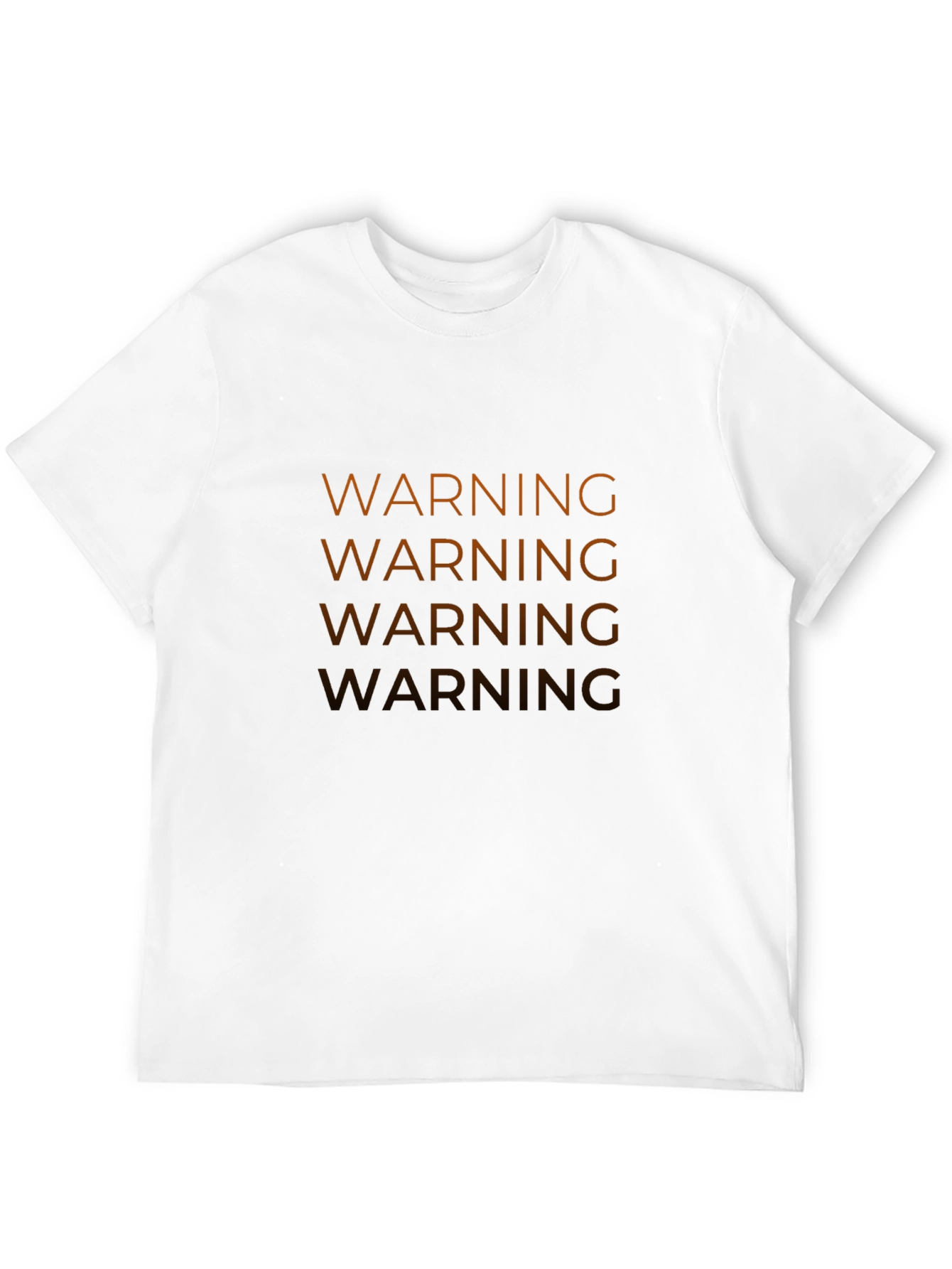 Warning Graphic Tee - Modern Streetwear
